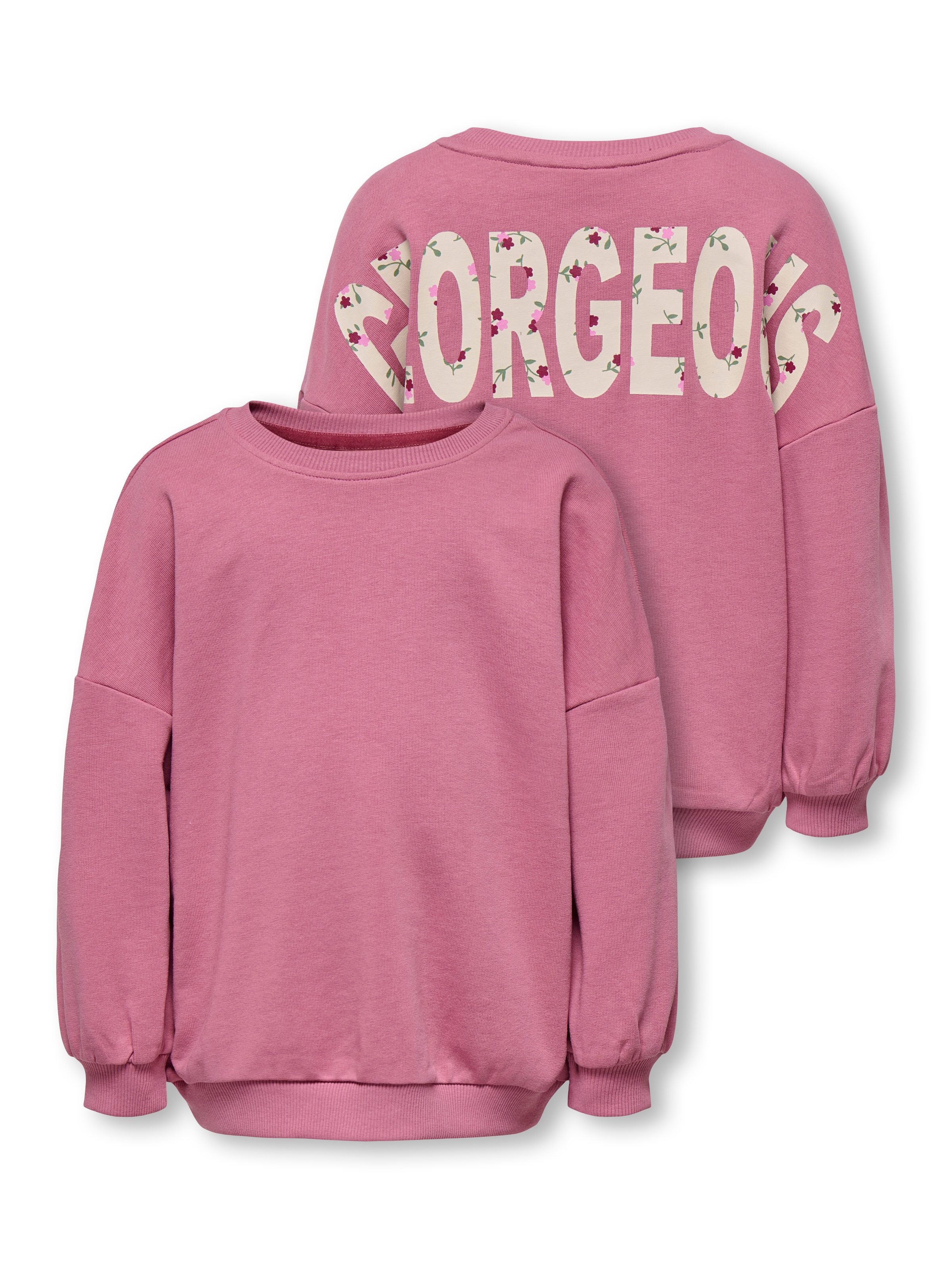 KIDS ONLY Sweatshirt »KMGGEORGIA LIFE LS PRINT UB SWT NOOS«
