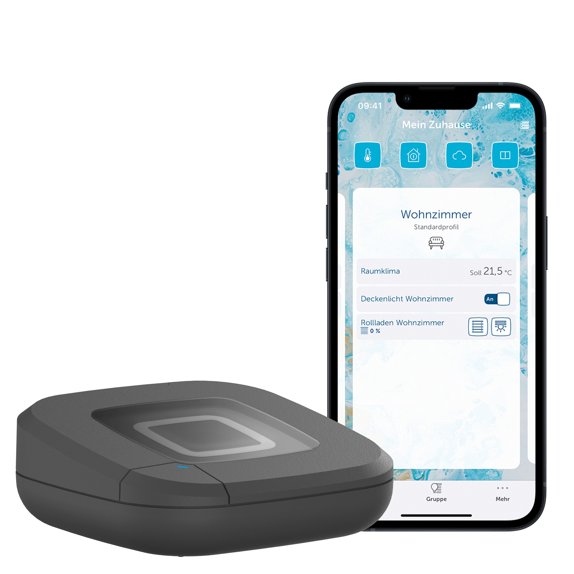 Homematic IP Station d'accueil intelligente »Access Point 2« AES 128-Verschlüsselung zwischen Geräten, App und Cloud