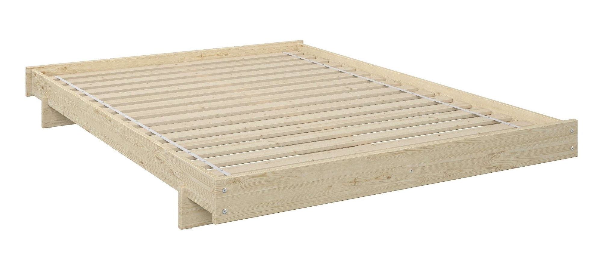 GOODproduct Lit futon »Senja, Bett, Massivholzbett, minimalistisches Design« B/T/H: 148/205,1/22,6 cm,  inklusive Lattenrost, Liegefläche 140x200 cm, aus massiver Kiefer