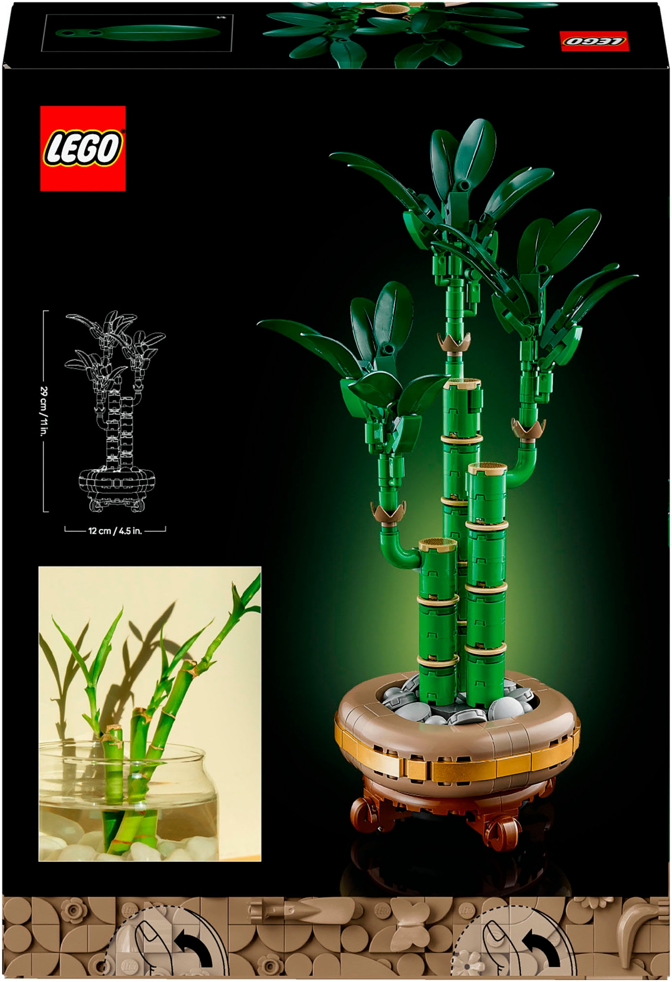 LEGO® Pions de construction »Glücks-Bambus (10344), LEGO Botanicals« Made in Europe