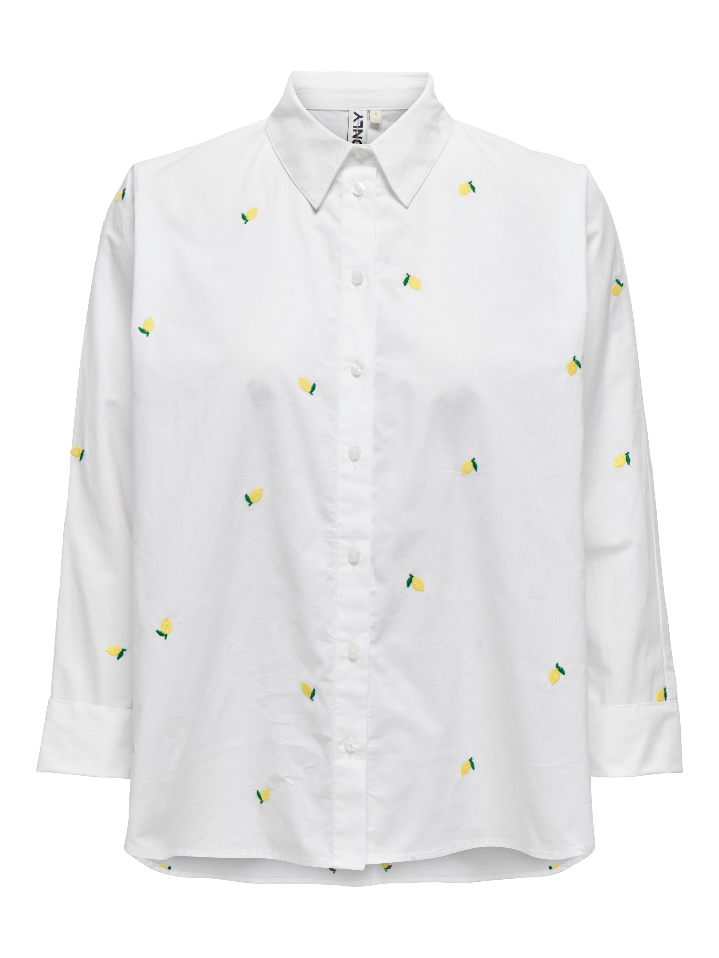 ONLY Blouse chemise »ONLNEW LINA GRACE LS EMB SHIRT NOOS WVN«