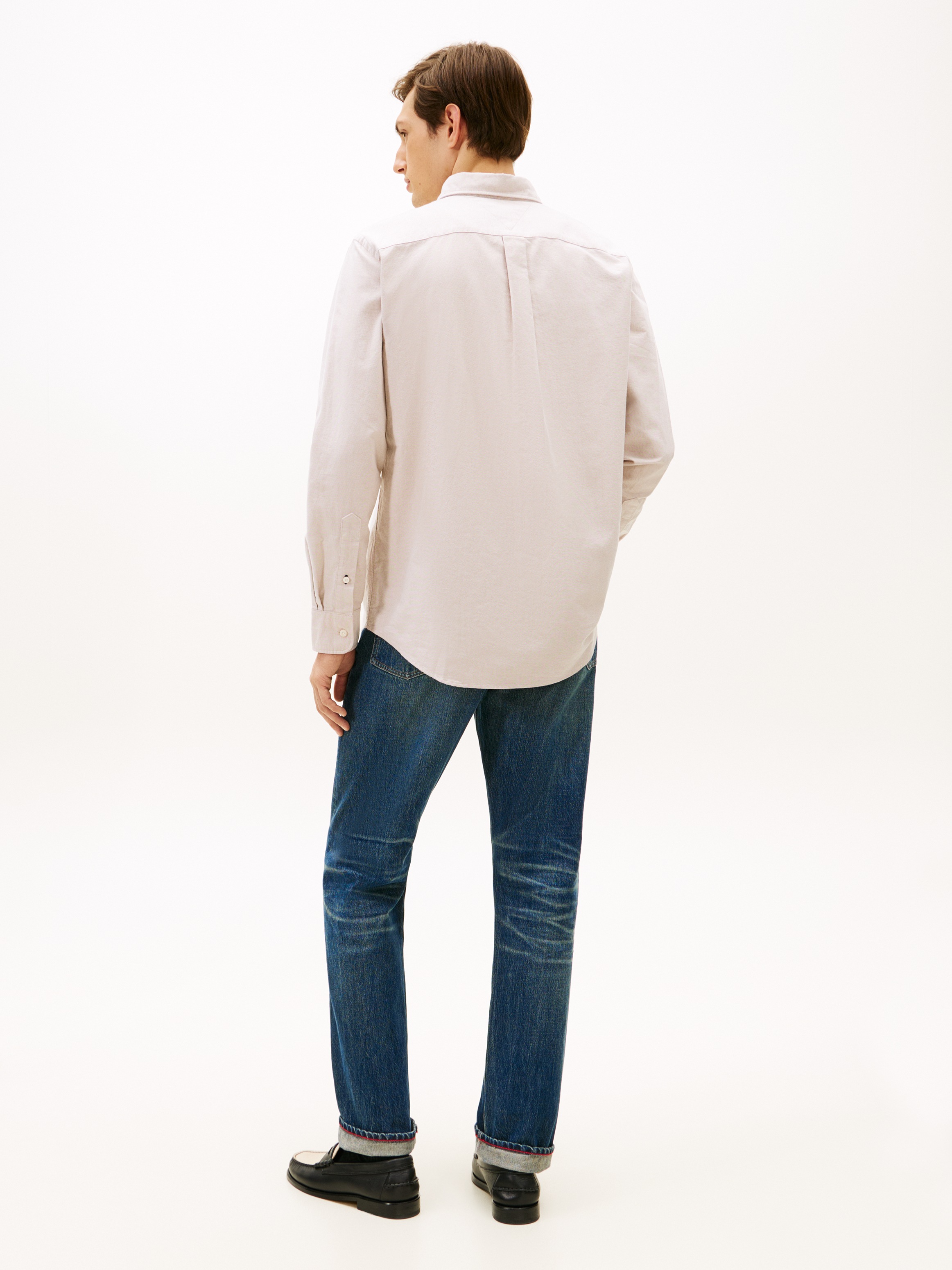 Tommy Hilfiger Langarmhemd »SOLID HERITAGE OXFORD Regular Fit SHIRT«