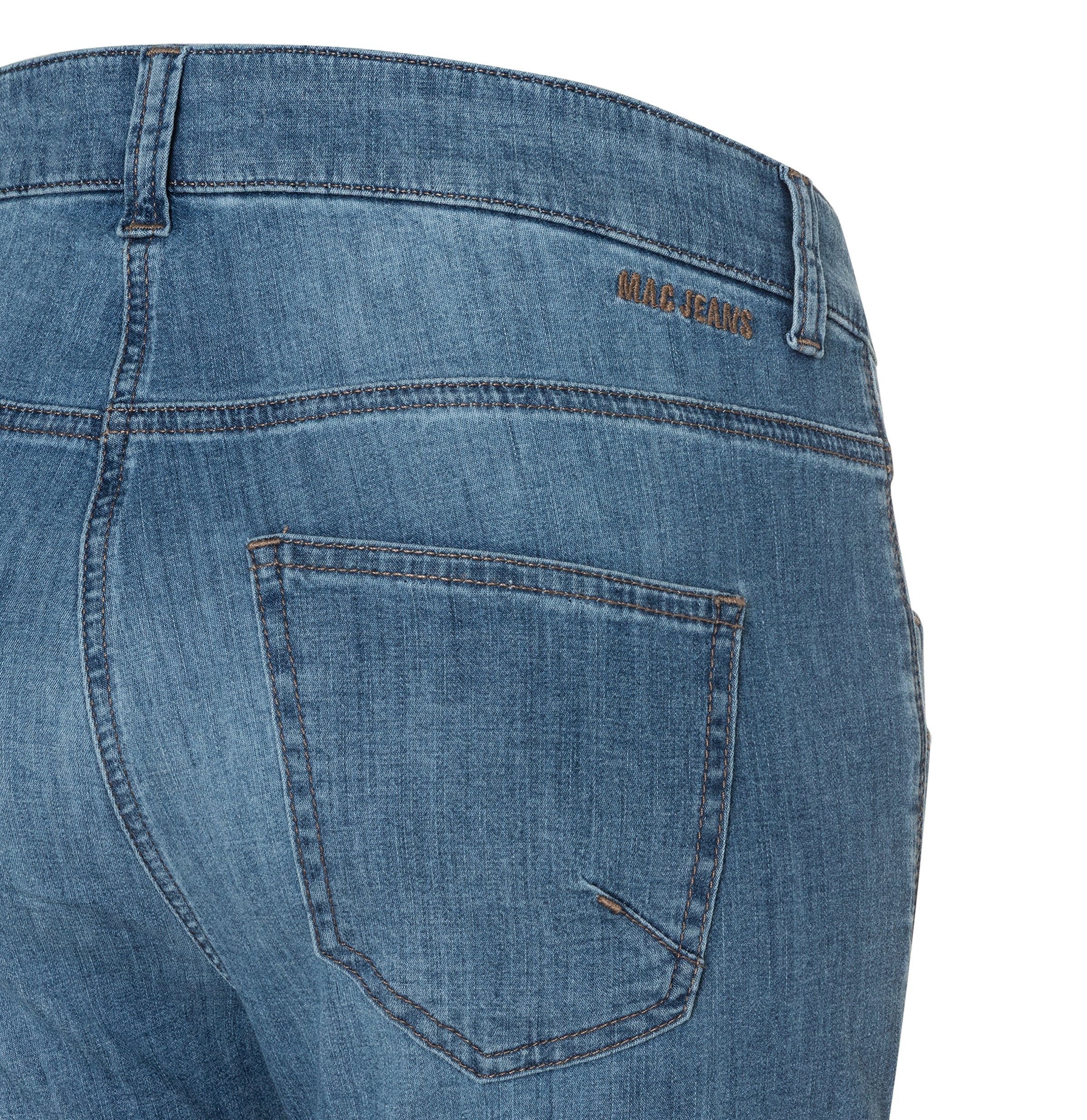 MAC Jeans capri »CAPRI« plis décoratifs insérés à l’ourlet