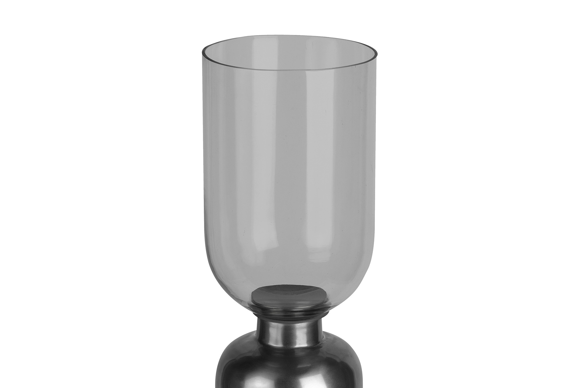 Kayoom Porte-bougies »Bodenkerzenhalter Shanti 225« Bodenkerzenhalter aus Metall, Marmor-Sockel, Windlicht aus Glas