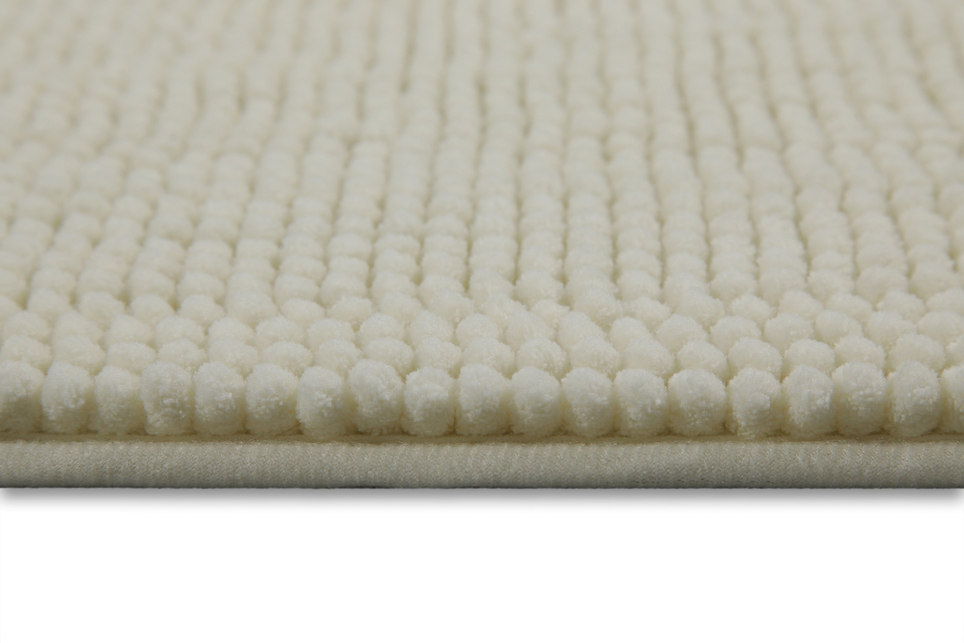 Wecon home Basics Badematte »Balu , Badezimmer Teppich, Badvorleger« Höhe 14 mm rutschhemmend beschichtet fussbodenheizungsgeeignet Chenille, waschbar, rutschfest, schnell trocknend, weich, Badteppich