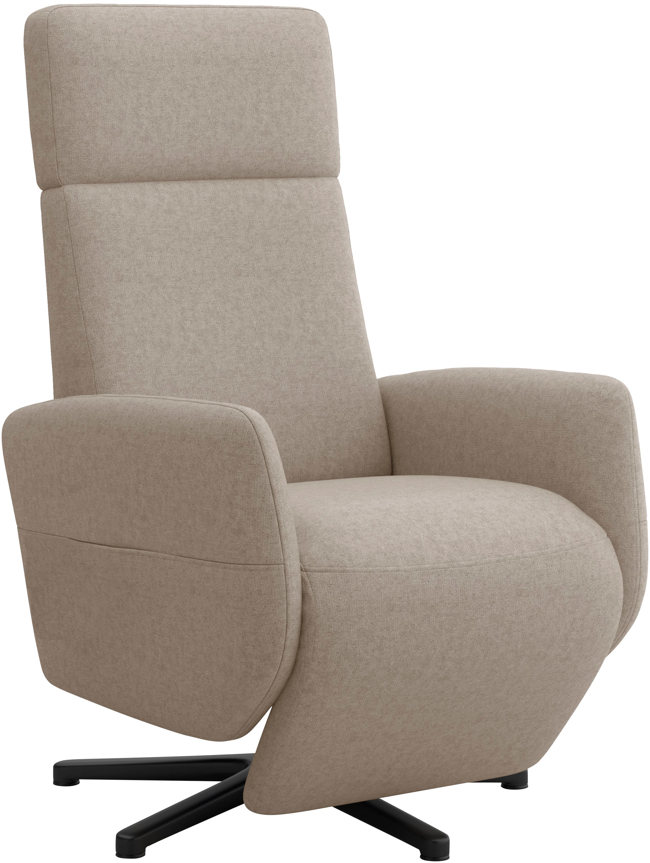 Home affaire Fauteuil TV »Rochelle, inkl. Kopfteilverstellung & 360° Drehfunktion« 1 cuis tlg. wahlweise mit 2 Motoren, Akku & Aufstehhilfe