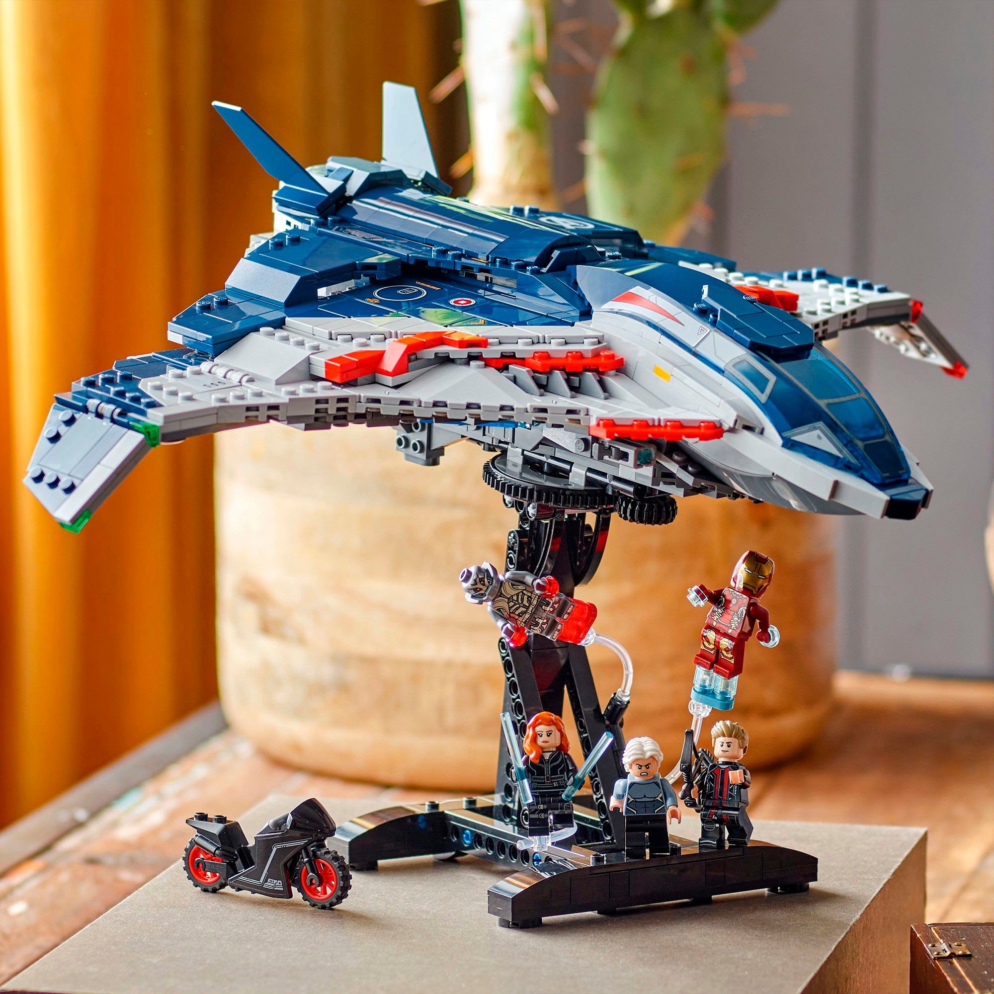 LEGO® Konstruktionsspielsteine »Avengers: Age of Ultron Quinjet (76325), LEGO Super Heroes« Made in Europe