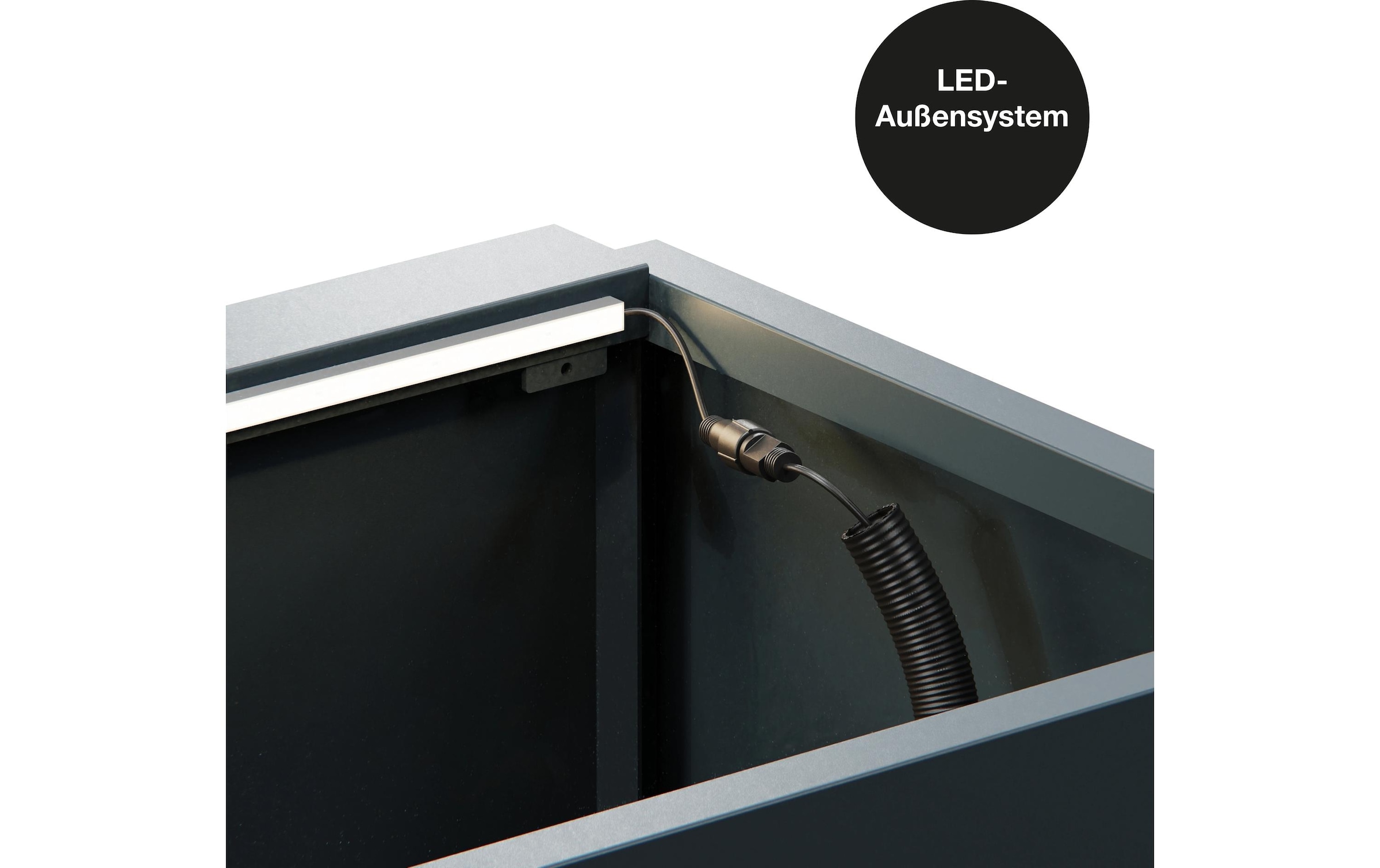 Herstera Garden Bac à plantes »100.0 x 50.0 x 50.0 cm«