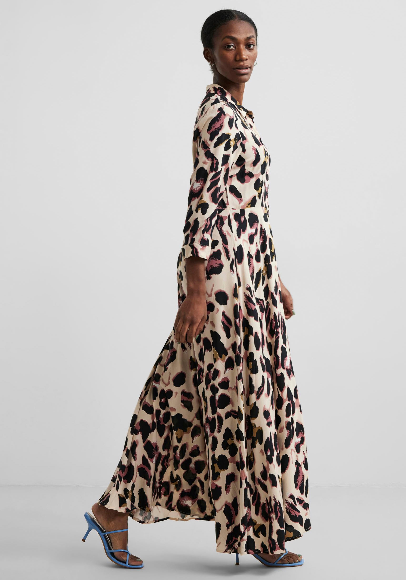 Y.A.S Robe chemisier »YASSAVANNA LONG SHIRT DRESS« Viskose, loose fit