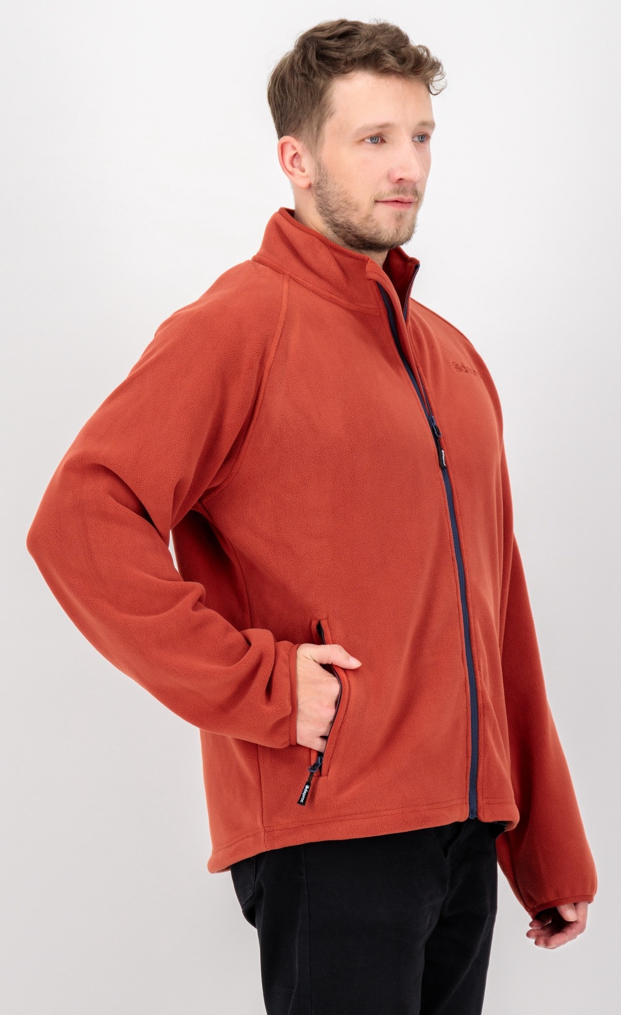 DEPROC Active Strickfleecejacke »WAWA BAY Wanderfleece Herren« auch in grossen Grössen erhältlich