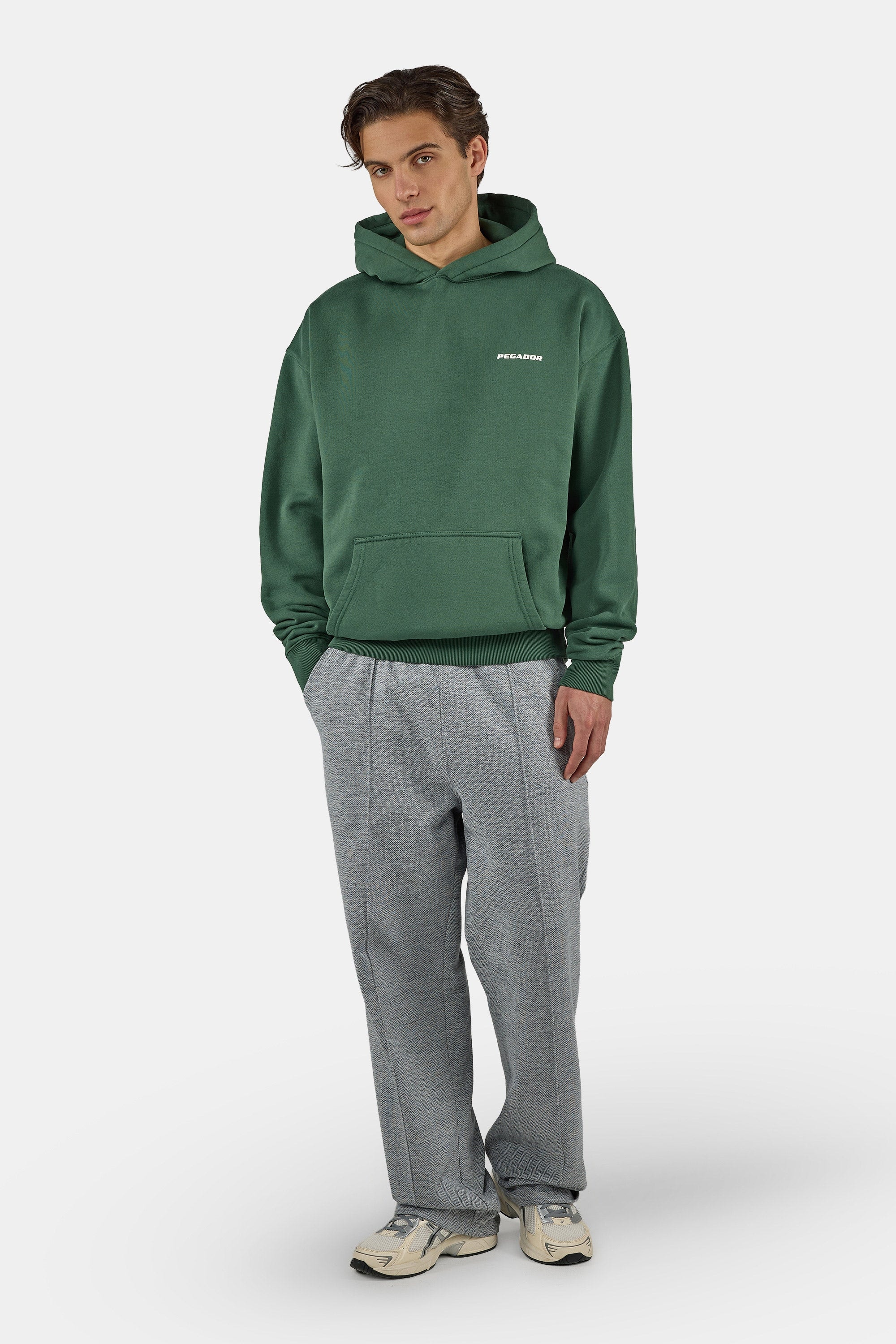 PEGADOR Sweat à capuche »Bovec Oversized Hoodie«, mélange de coton, oversize
