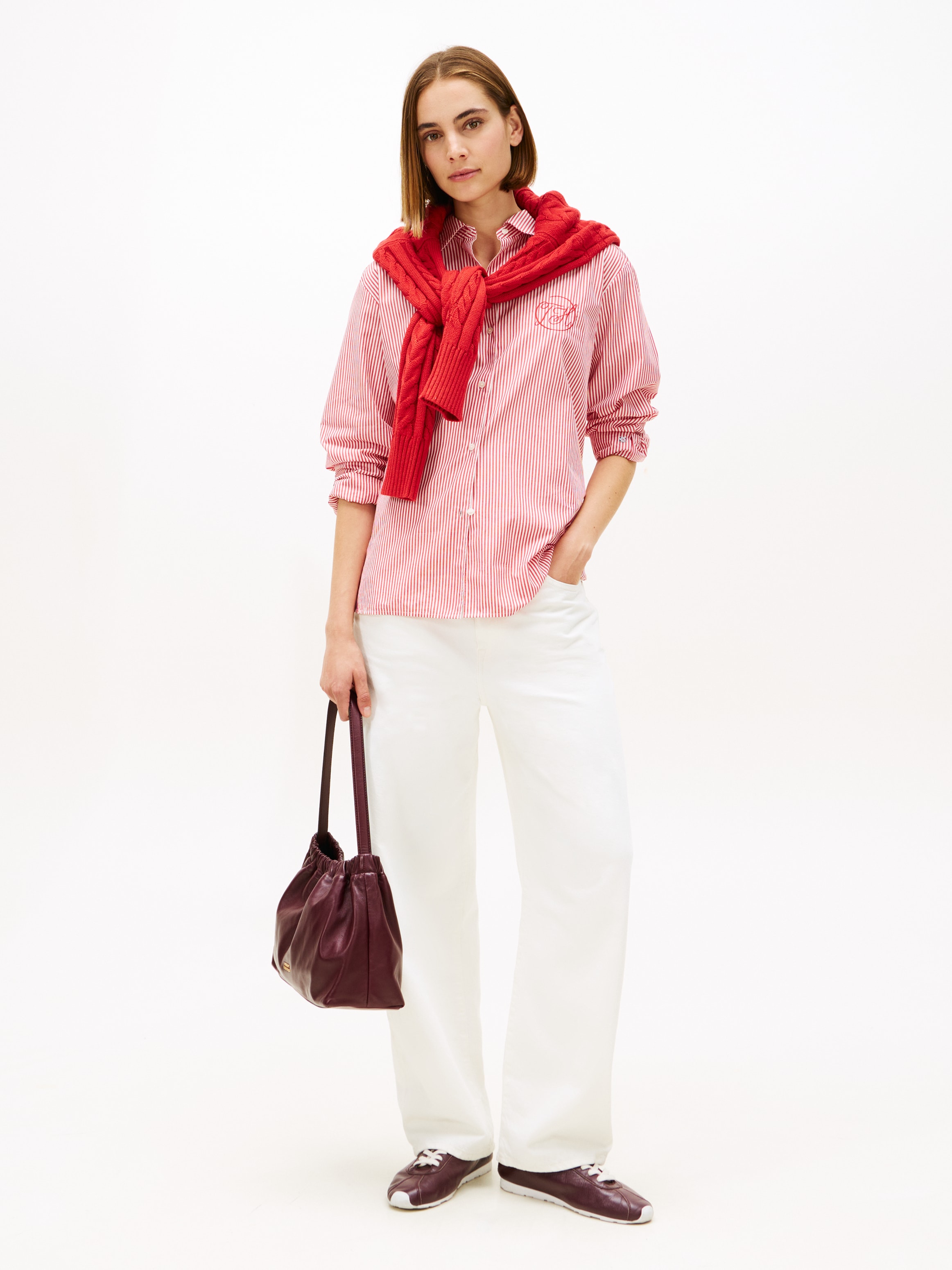 Tommy Hilfiger Blouse chemise »COTTON EASY SHIRT«