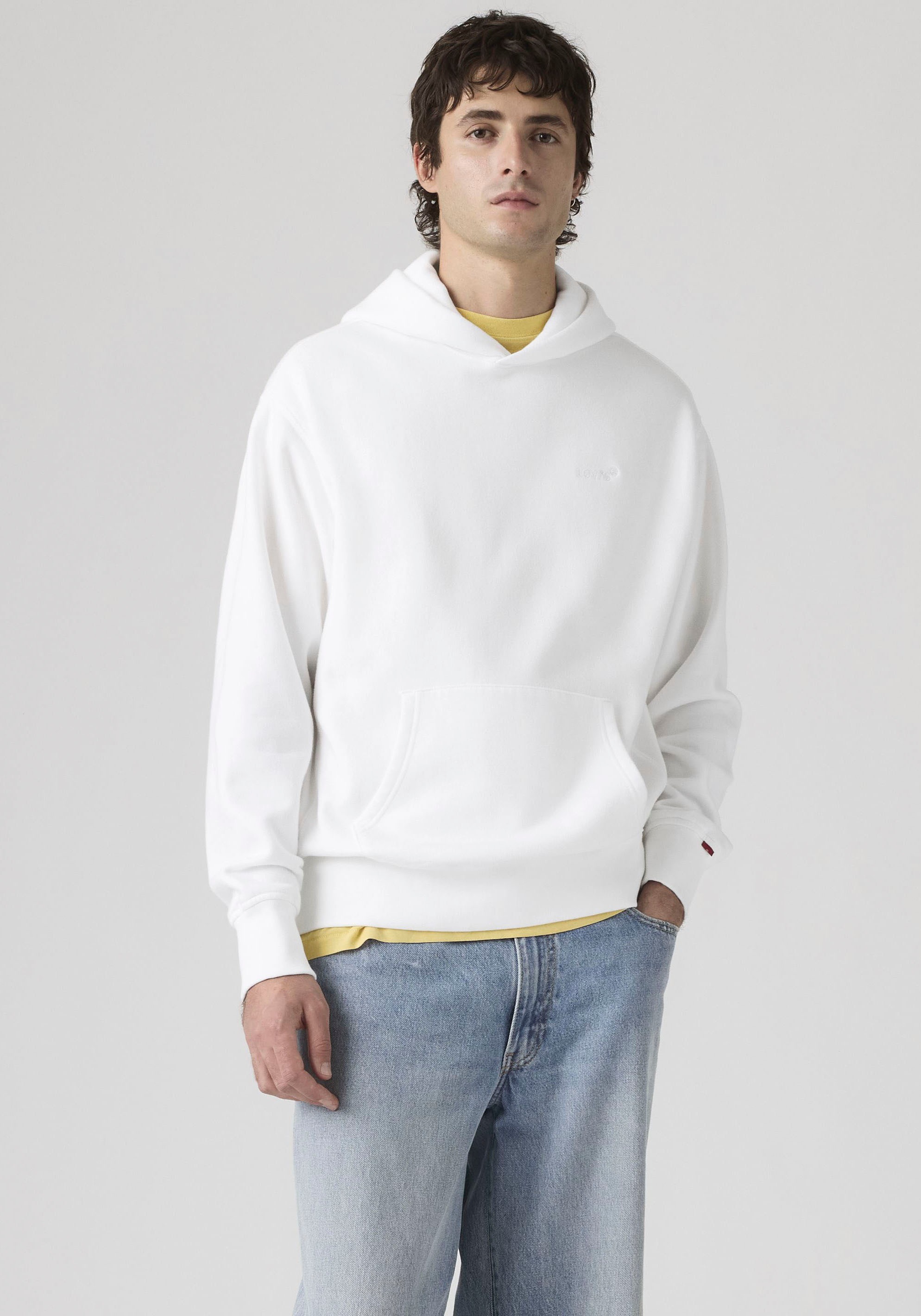 Levi's® Hoodie »THE AUTHENTIC HOODIE«, avec petite broderie logo ton sur ton sur la poitrine
