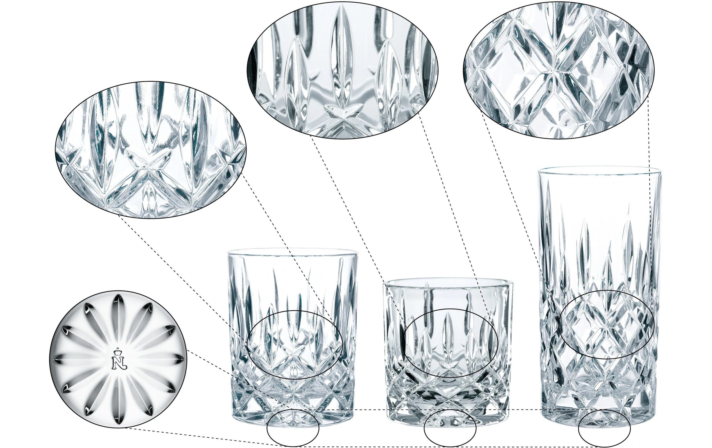 Nachtmann Verre à long drink »Noblesse« Made in Germany, 18-teilig
