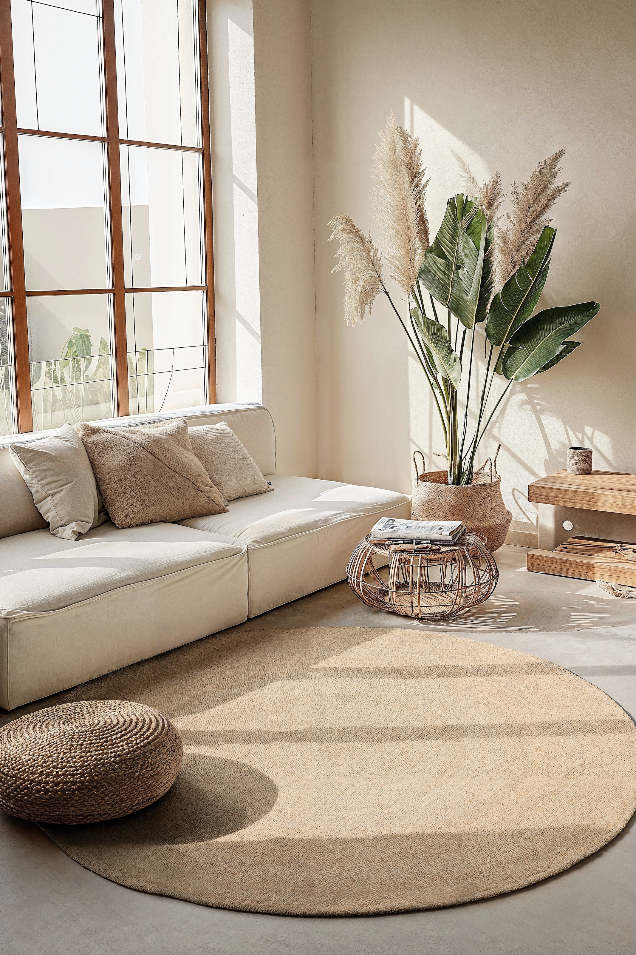 HANSE Home Tapis »Rangpur Juteteppich, in rund und oval« ovale 10 mm Höhe tissé à la main, 100% jute, naturel, salon, hall, bohème, scandinave