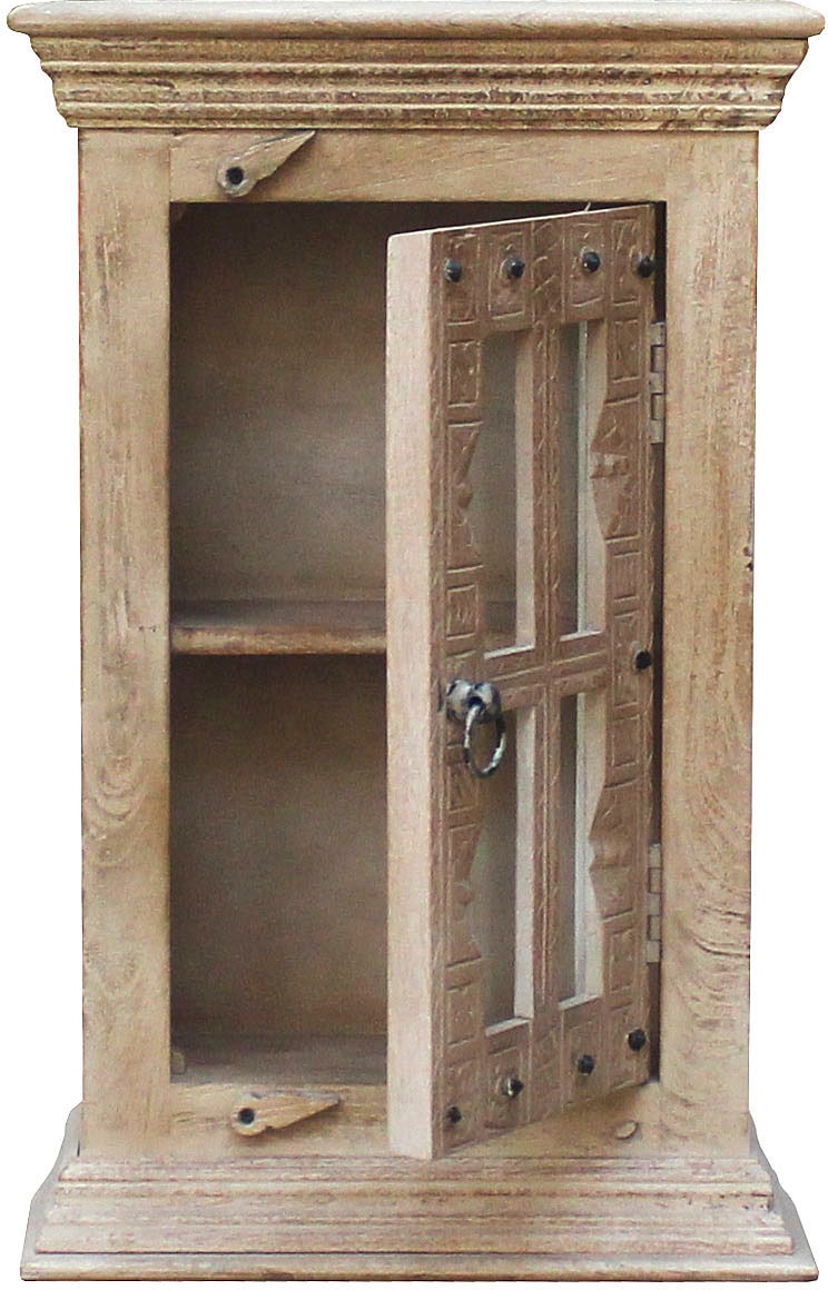 SIT Armoire suspendue »Daipur« ornements sculptés