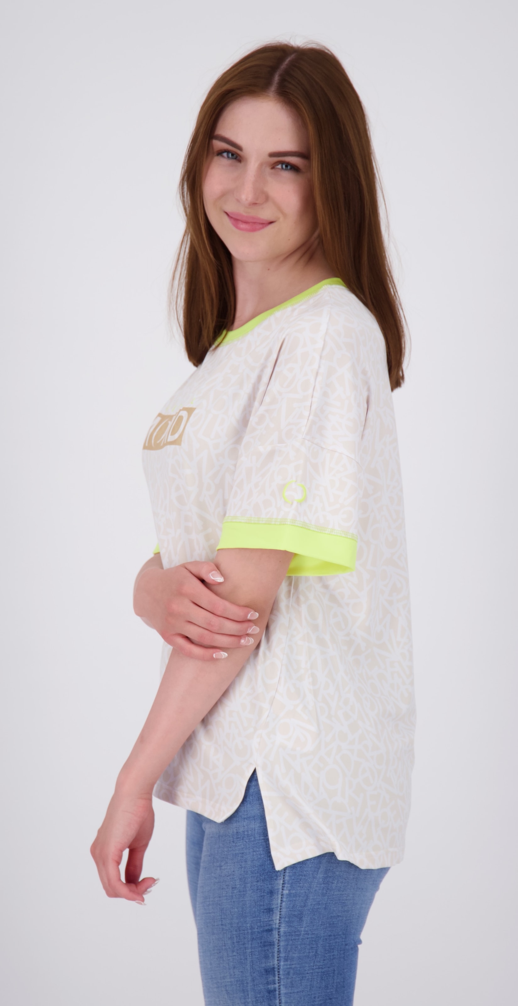 LPO Funktionsshirt »LINA WOMEN« hinten länger geschnitten