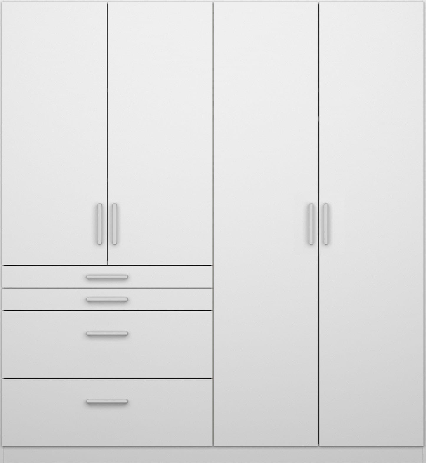 rauch Schrank-Set »Kleiderschrank Schrank Garderobe Garderobenschrank Eckschrank HOMBURG« Set, 