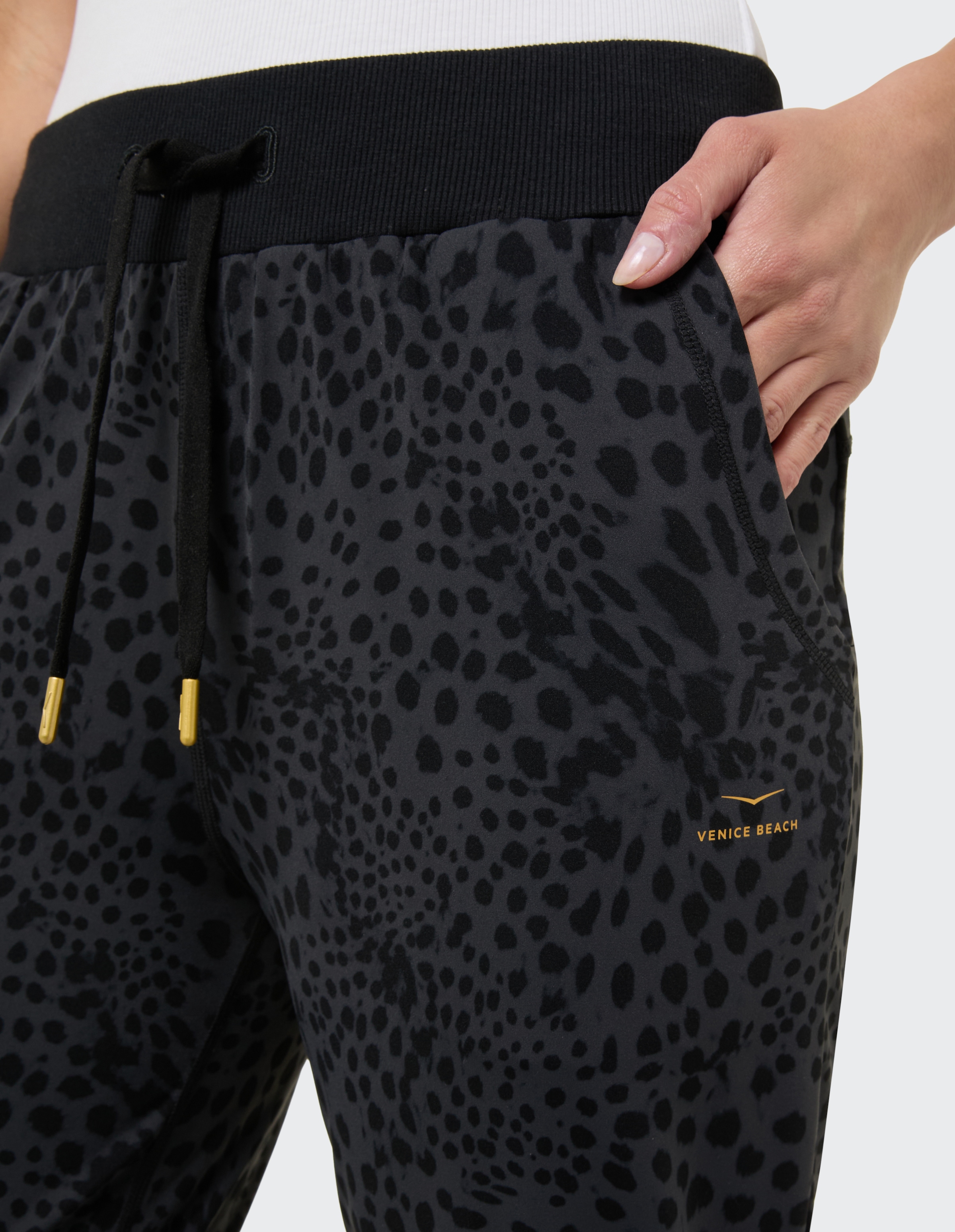 Venice Beach Pantalon de jogging »D JOGGINGHOSE NINA«  lange Hose, lässige Silhouette, mit Futter aus Baumwolle und Elasthan