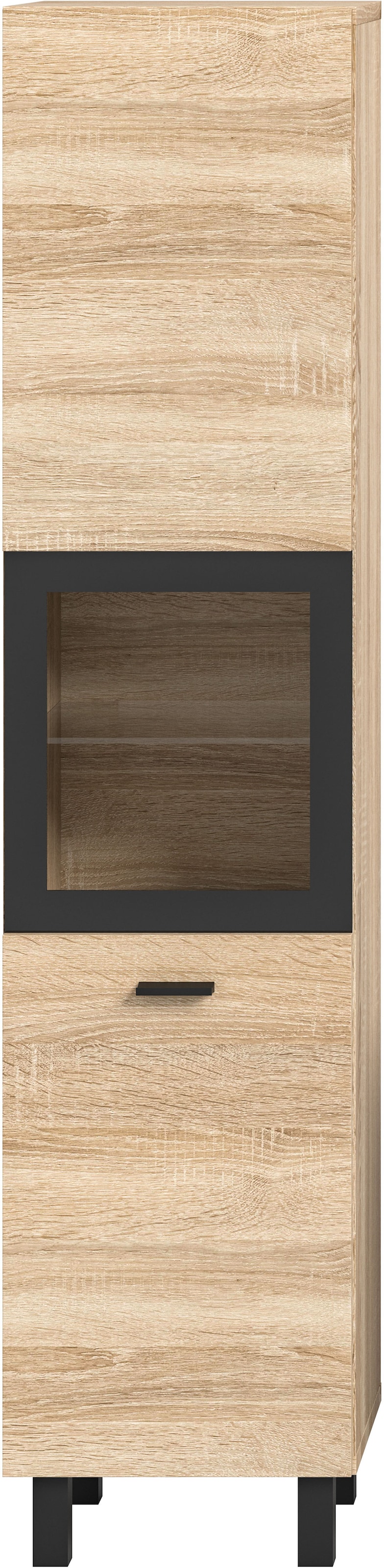 welltime Armoire haute »Tampa, Höhe 125cm, hängend oder stehend montierbar« Badschrank, Bad-Hängeschrank, Badezimmer, Bad-Möbel
