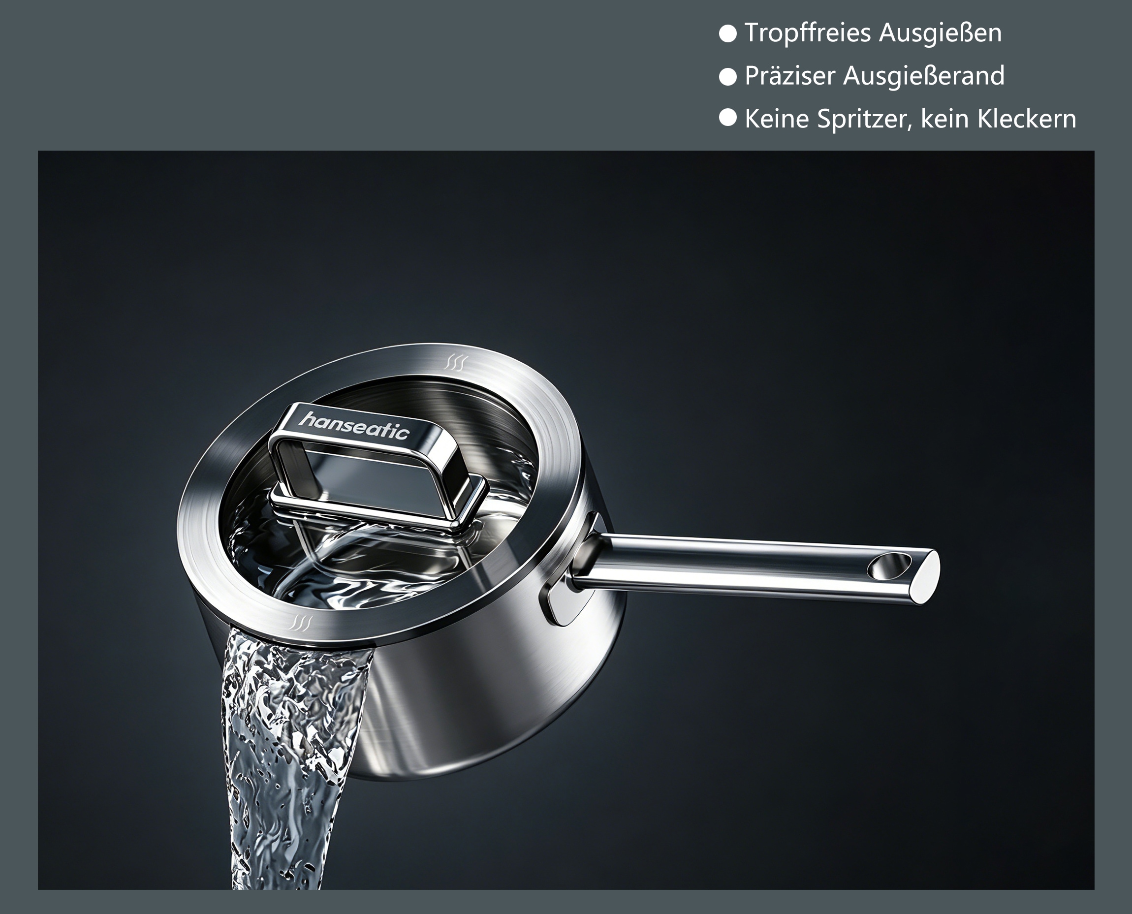 Hanseatic Casserole »PREMIUM« 1 tlg. Acier inoxydable