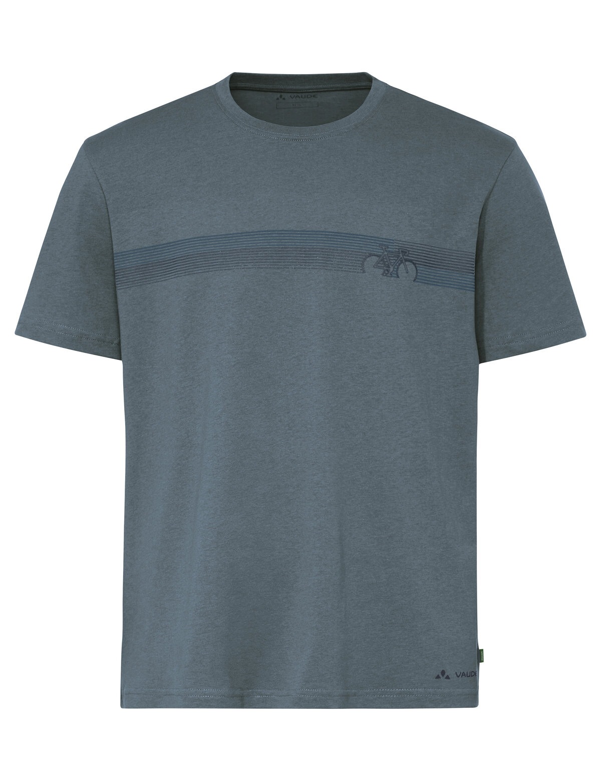 VAUDE T-shirt fonctionnel »MEN'S CYCLIST T-SHIRT V« coupe sportive, manches courtes, pour activités variées