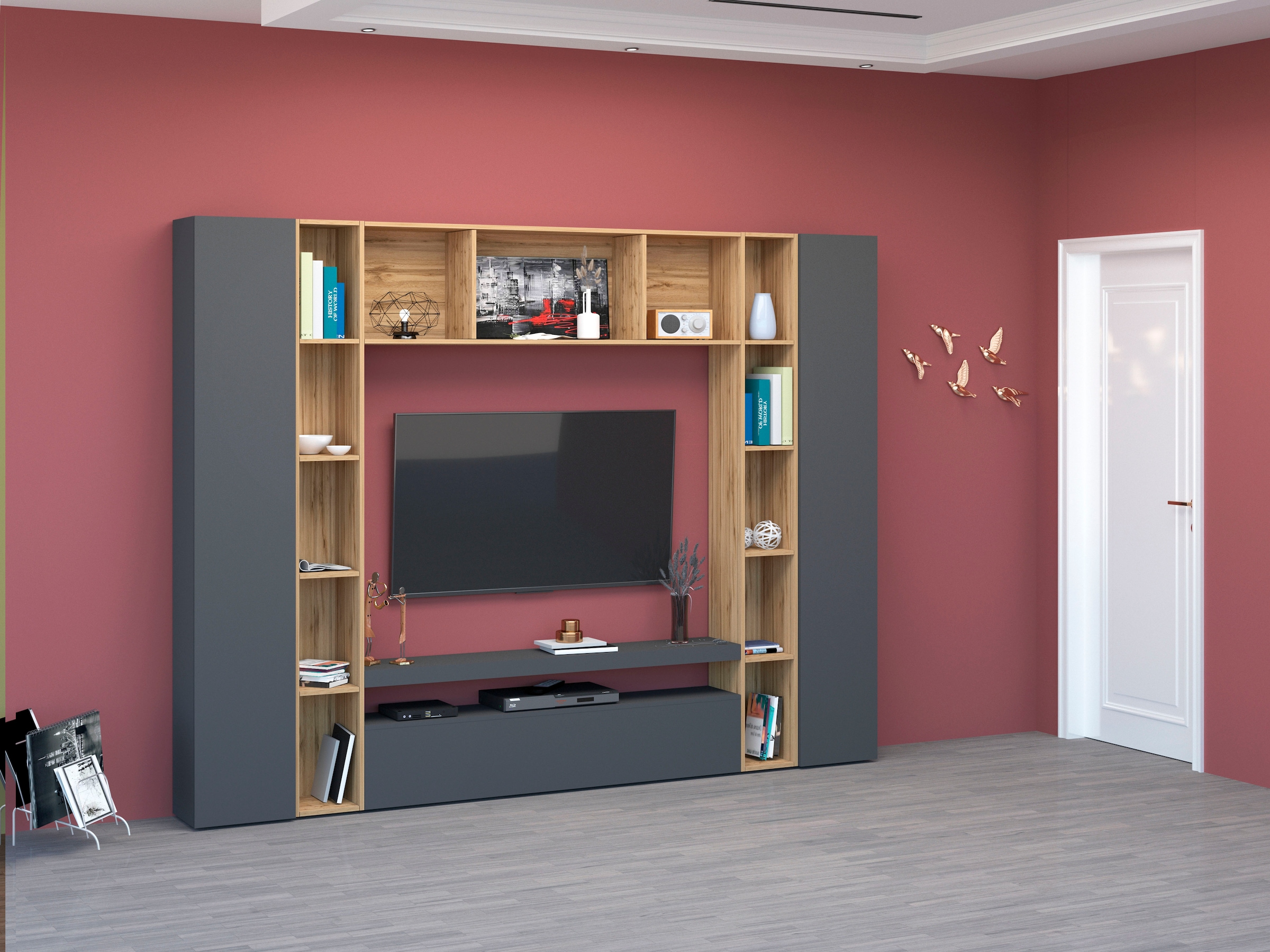 INOSIGN Meuble mural »Brooklyn« 6 cuis tlg.