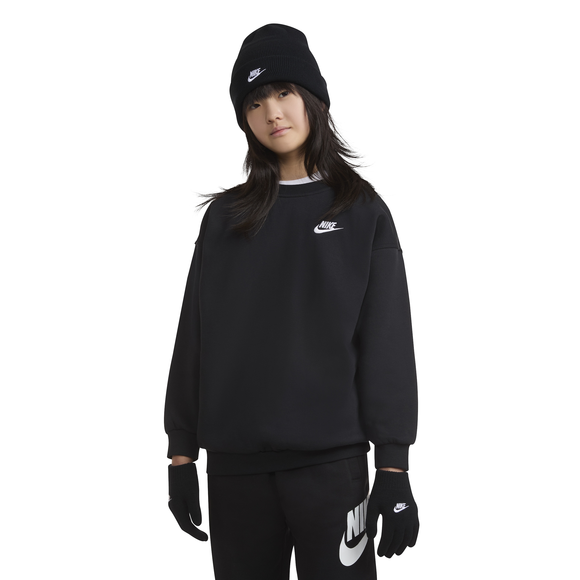 Nike Sportswear Bonnet »und Handschuhe Set NAN FUTURA BEANIE/GLOVE SET« Set, 2 cuis tlg. Grösse 8-15, für Kinder