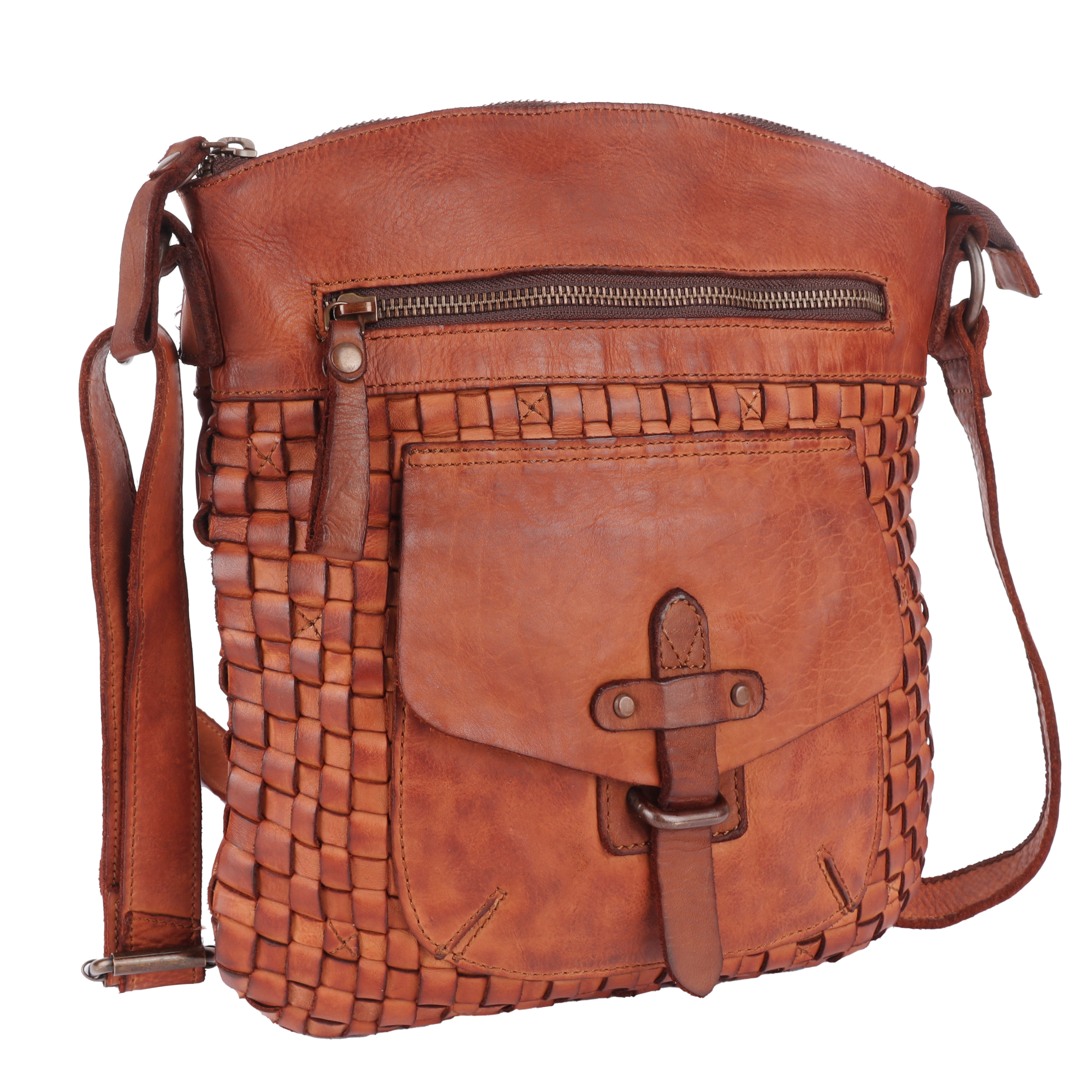 HARBOUR 2nd Sac à bandoulière »Aurora« Unisex Schultertasche mit Vordertaschenfach