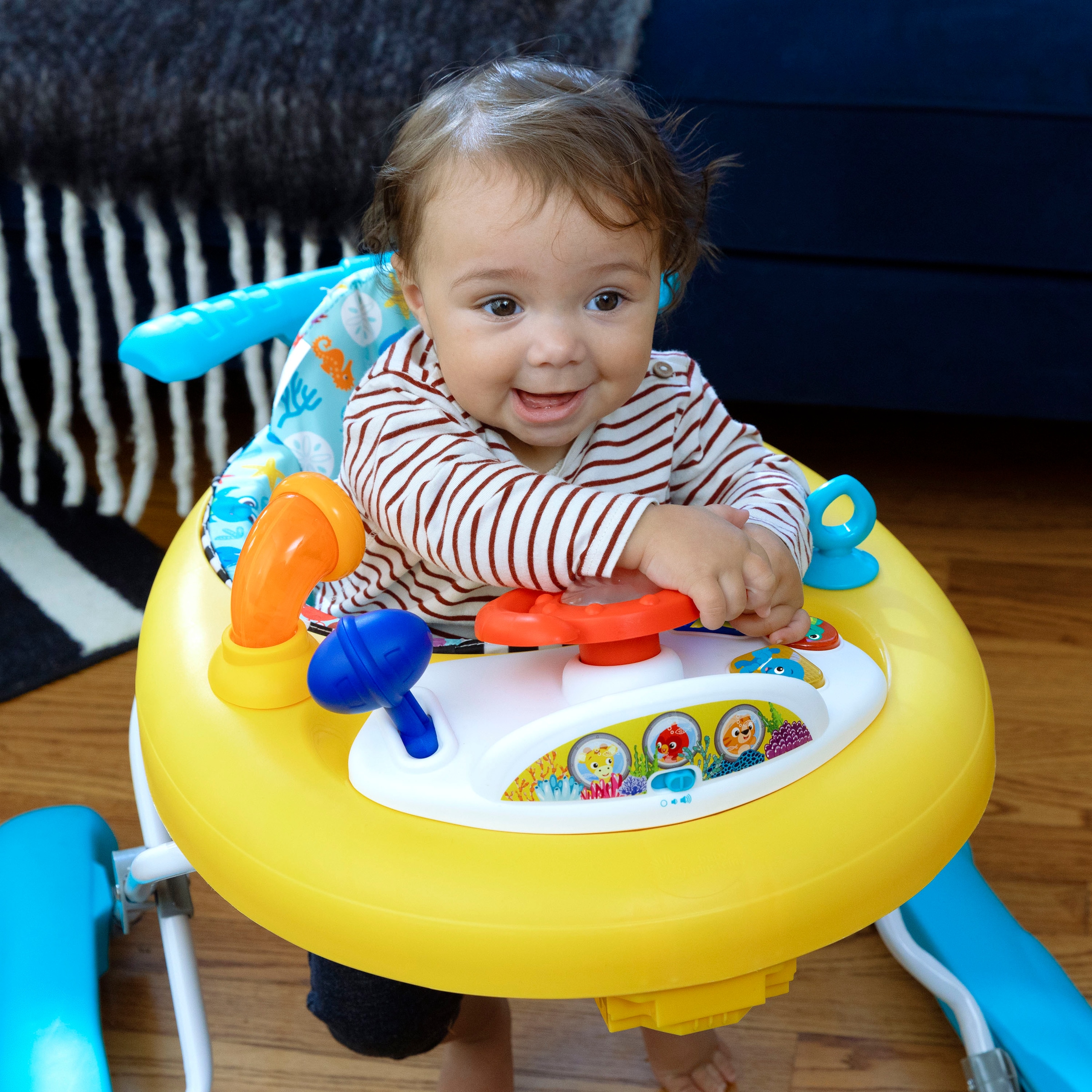 Baby Einstein Lauflernhilfe »Dive & Discover™ 3-in-1 Submarine Walker« mit Meeresgeräuschen und Melodien