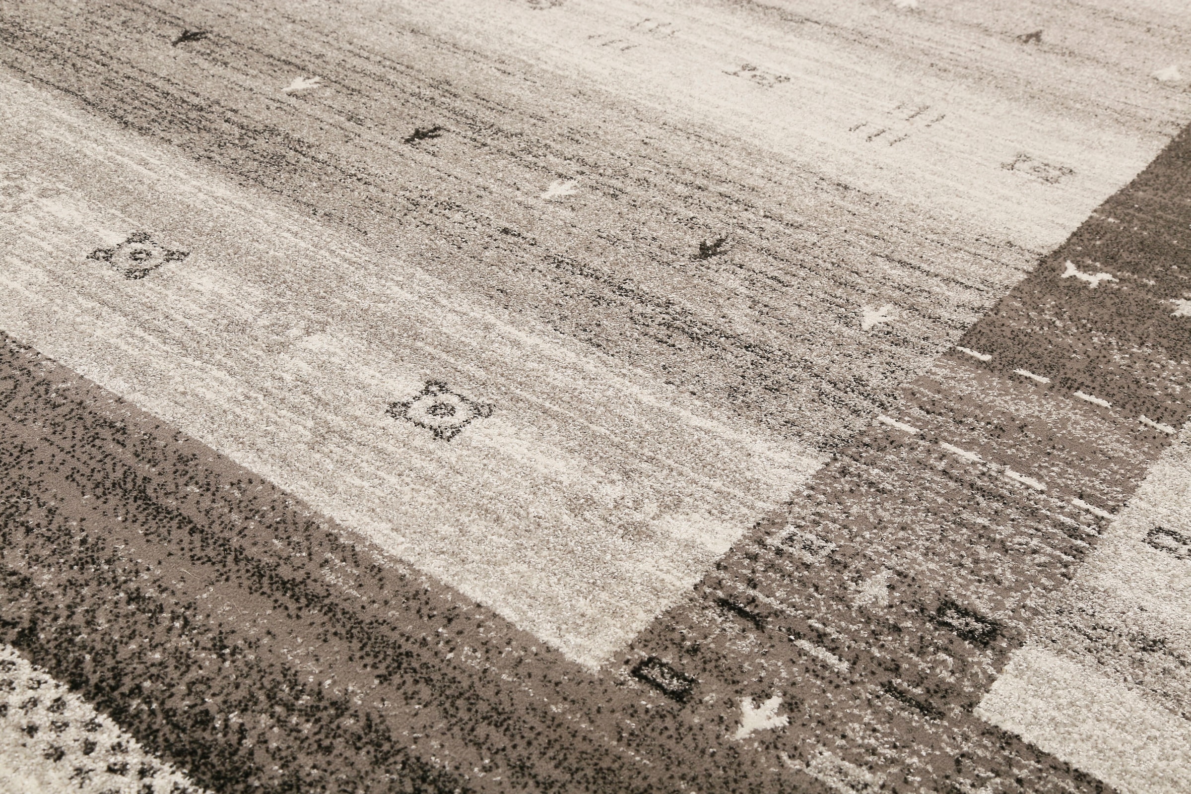 Wecon home Teppich »Igor« rechteckig 10 mm Höhe Kurzflor, Wohnzimmer