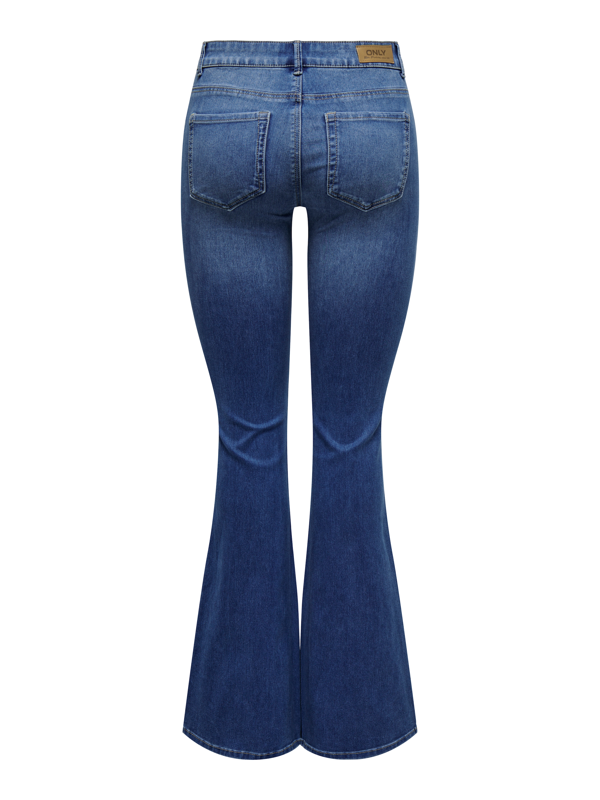ONLY Jeans bootcut »ONLREESE REG RETRO FLARED DNM BOX« Materialmix, bootcut fit