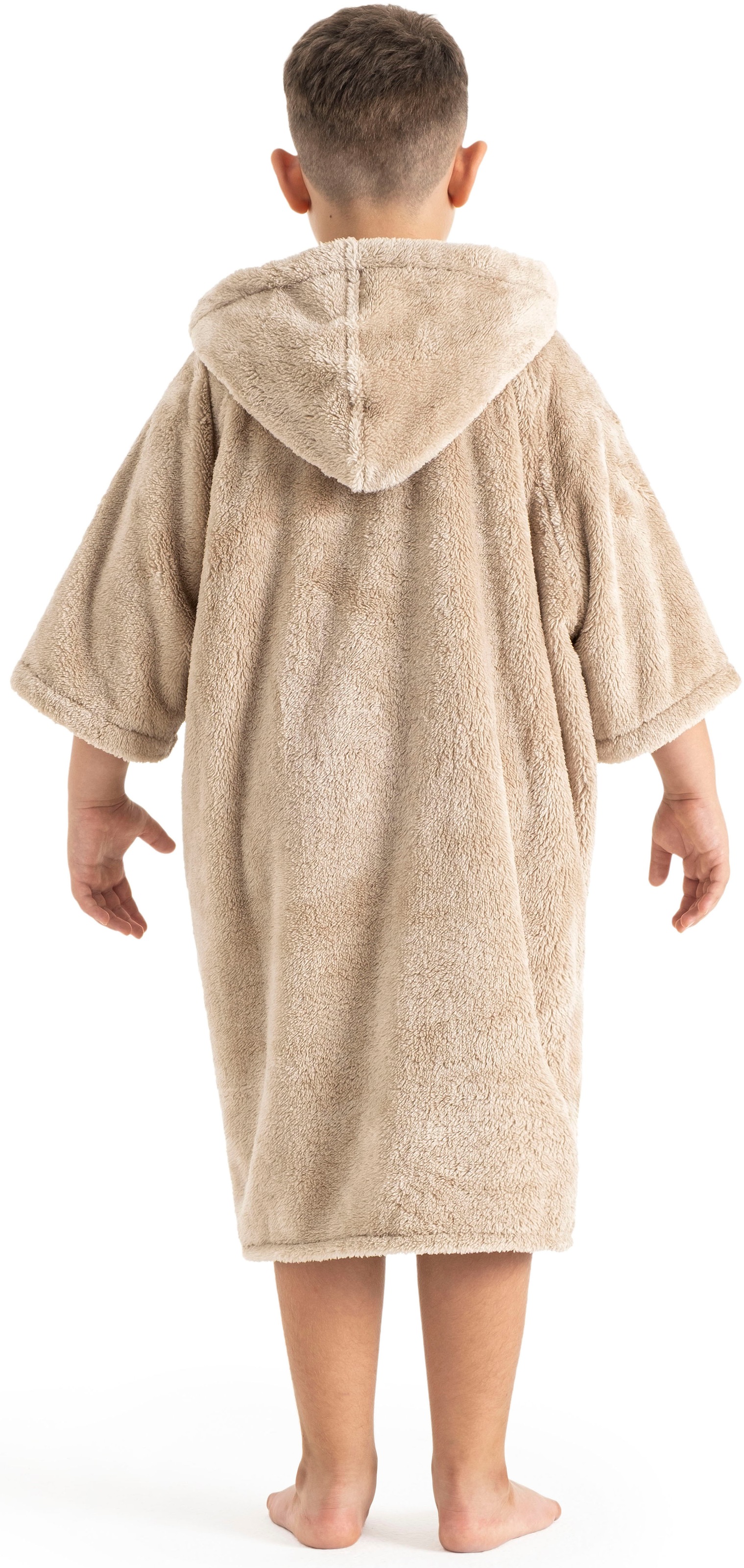 my home Badeponcho »Lillou, für Kinder, ideal für Urlaub oder im Schwimmbad« 1 Stk. tlg., weich und kuschelig, Fleece, plüsch, Surfponcho