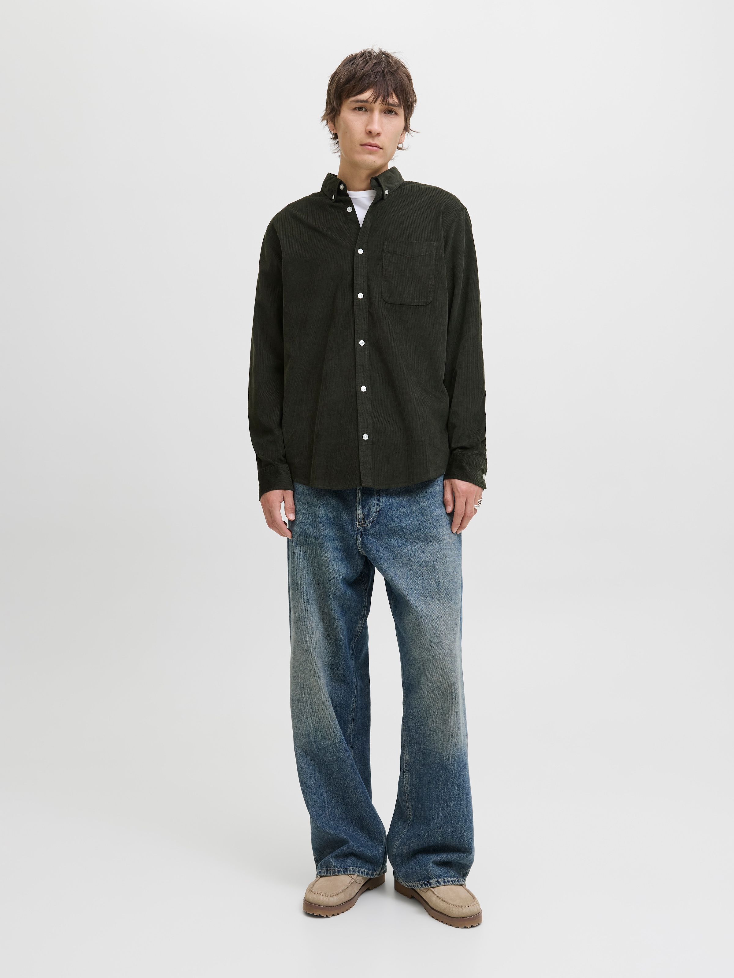 Jack & Jones Langarmhemd »JJECLASSIC CORD SHIRT L/S SN«