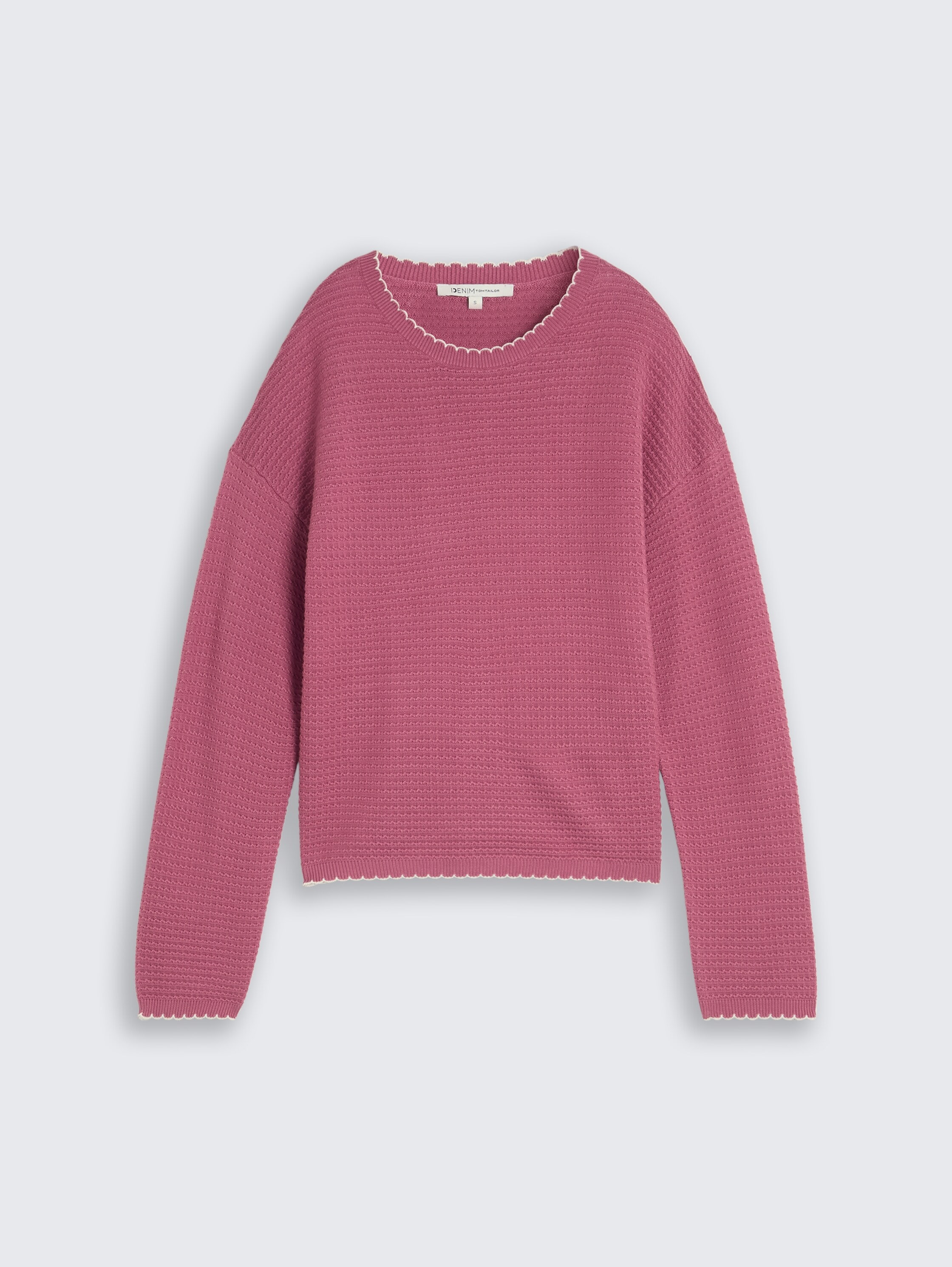 TOM TAILOR Denim Pull col V