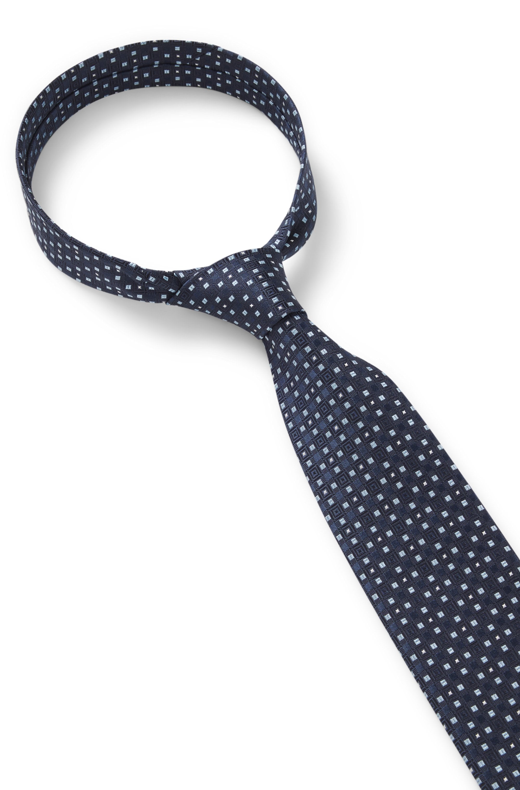 BOSS Cravate »H-Tie 7,5 cm« mit Jacquard-Struktur