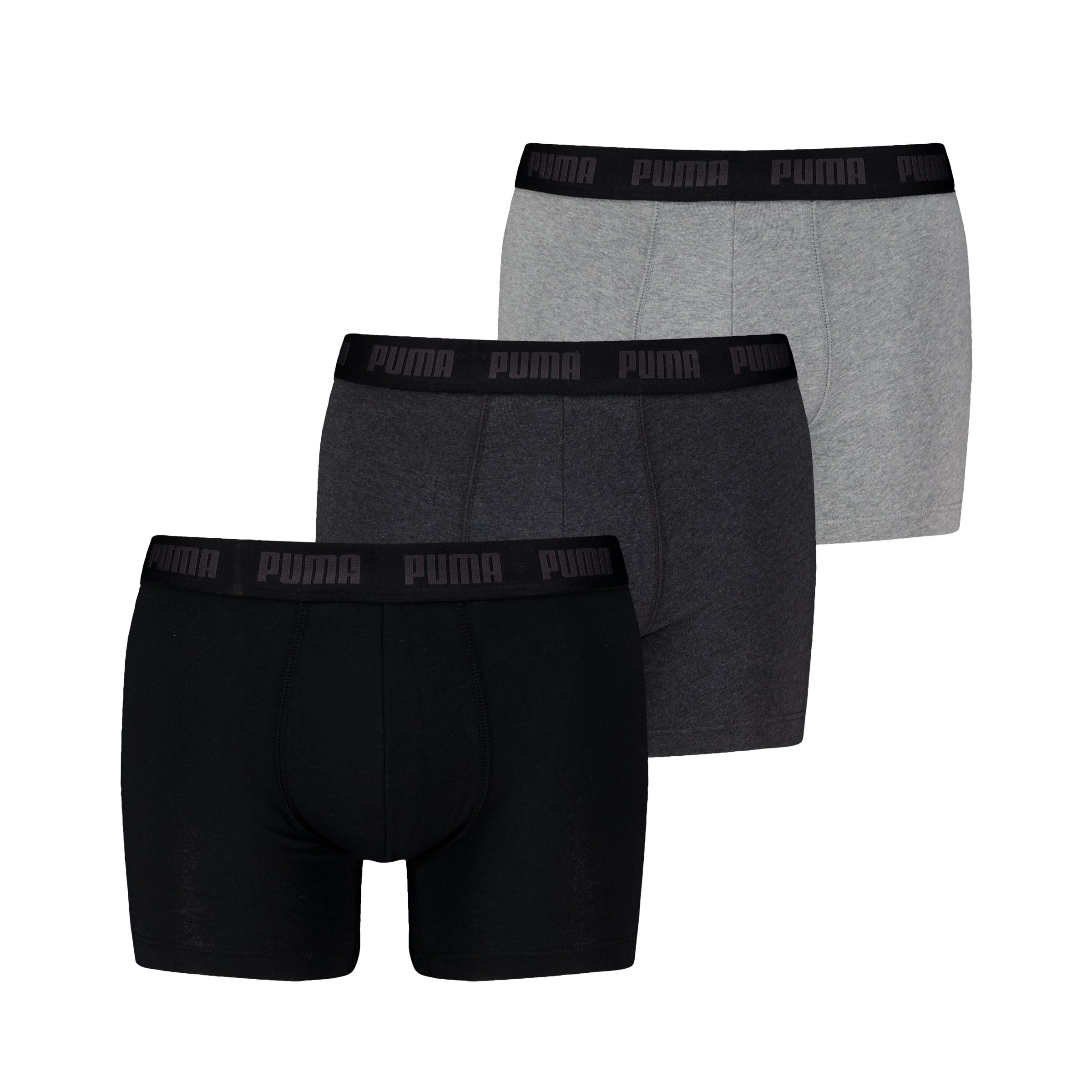 PUMA Boxers »PUMA MEN EVERYDAY BOXERS 3P« 3er Pack,  mit Komfortbund
