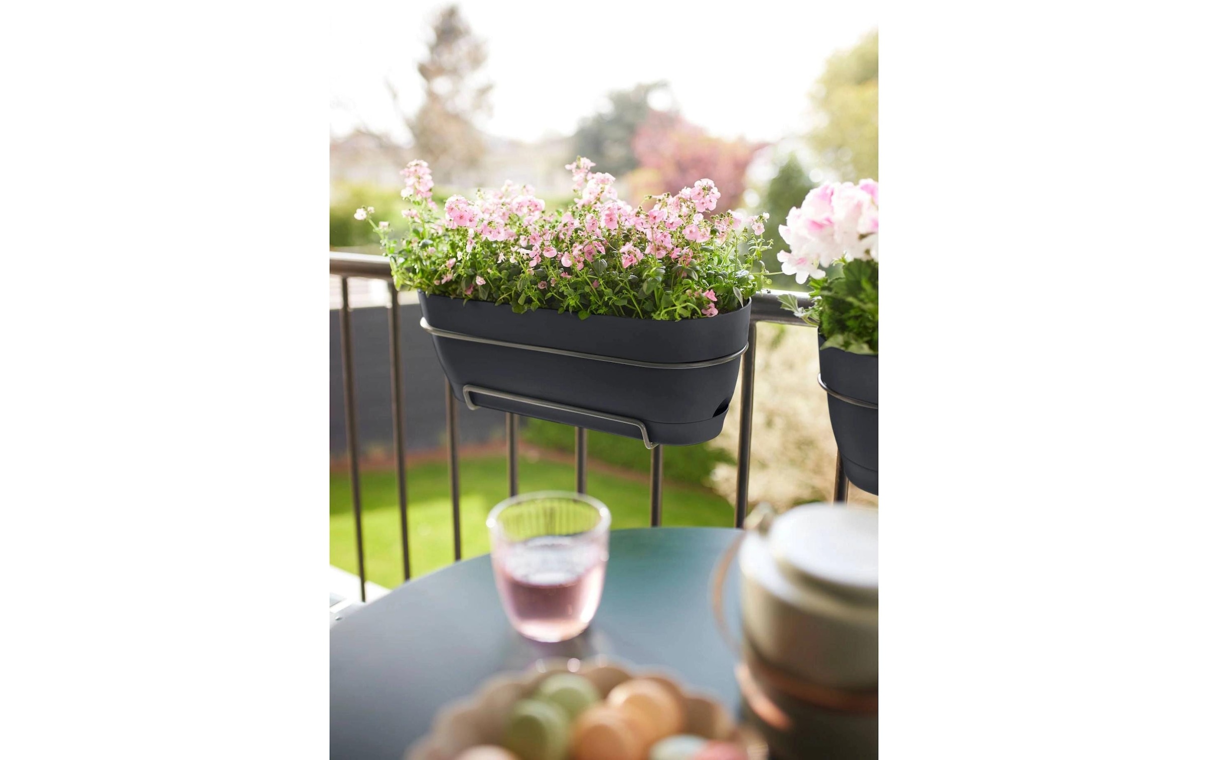 Elho Blumentopf »Vibia Campana Balkonkasten Allin1 70 cm«