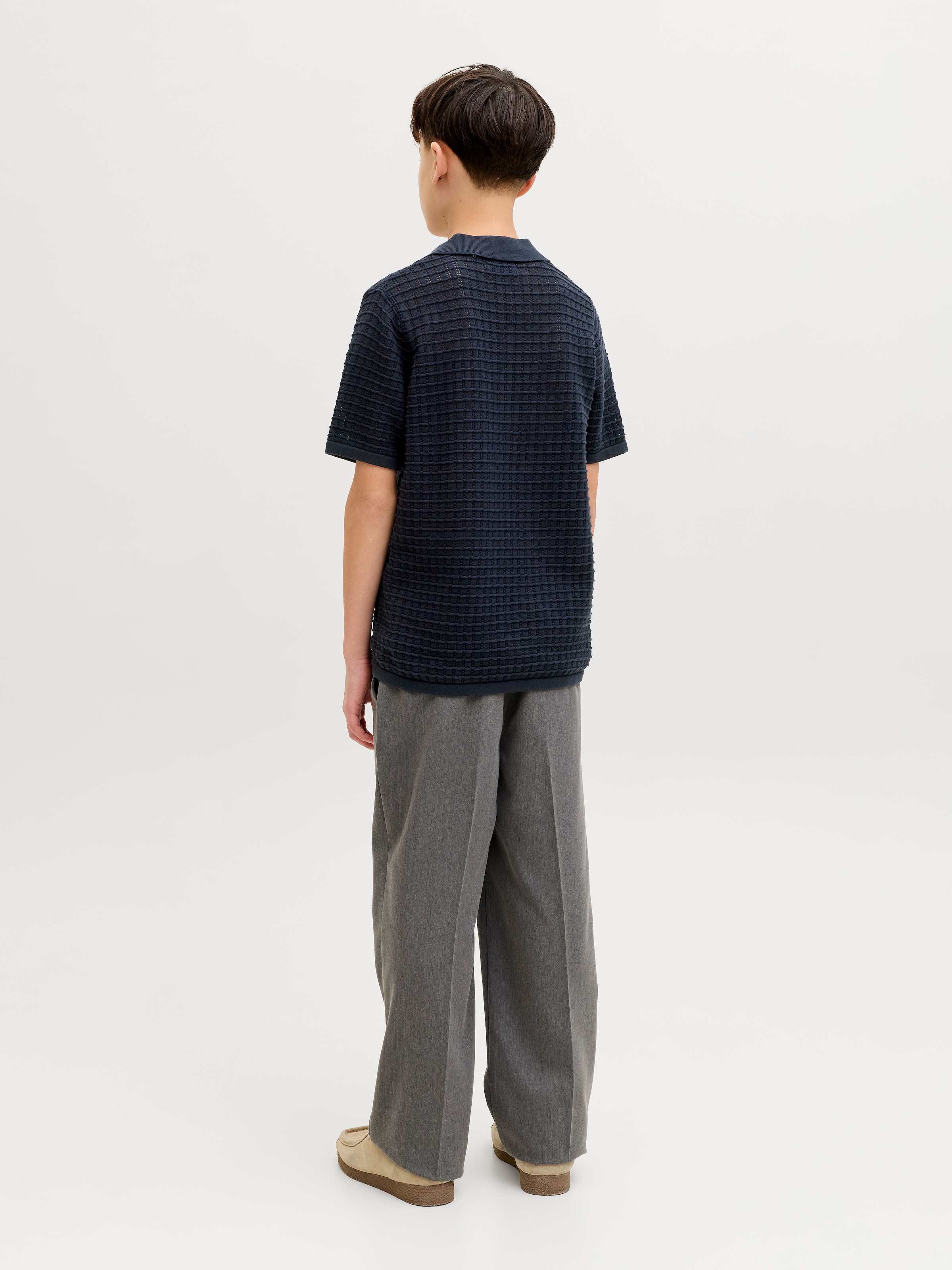 Jack & Jones Junior Polokragenpullover »JORNANTUCKET SPLIT NECK POLO JNR«