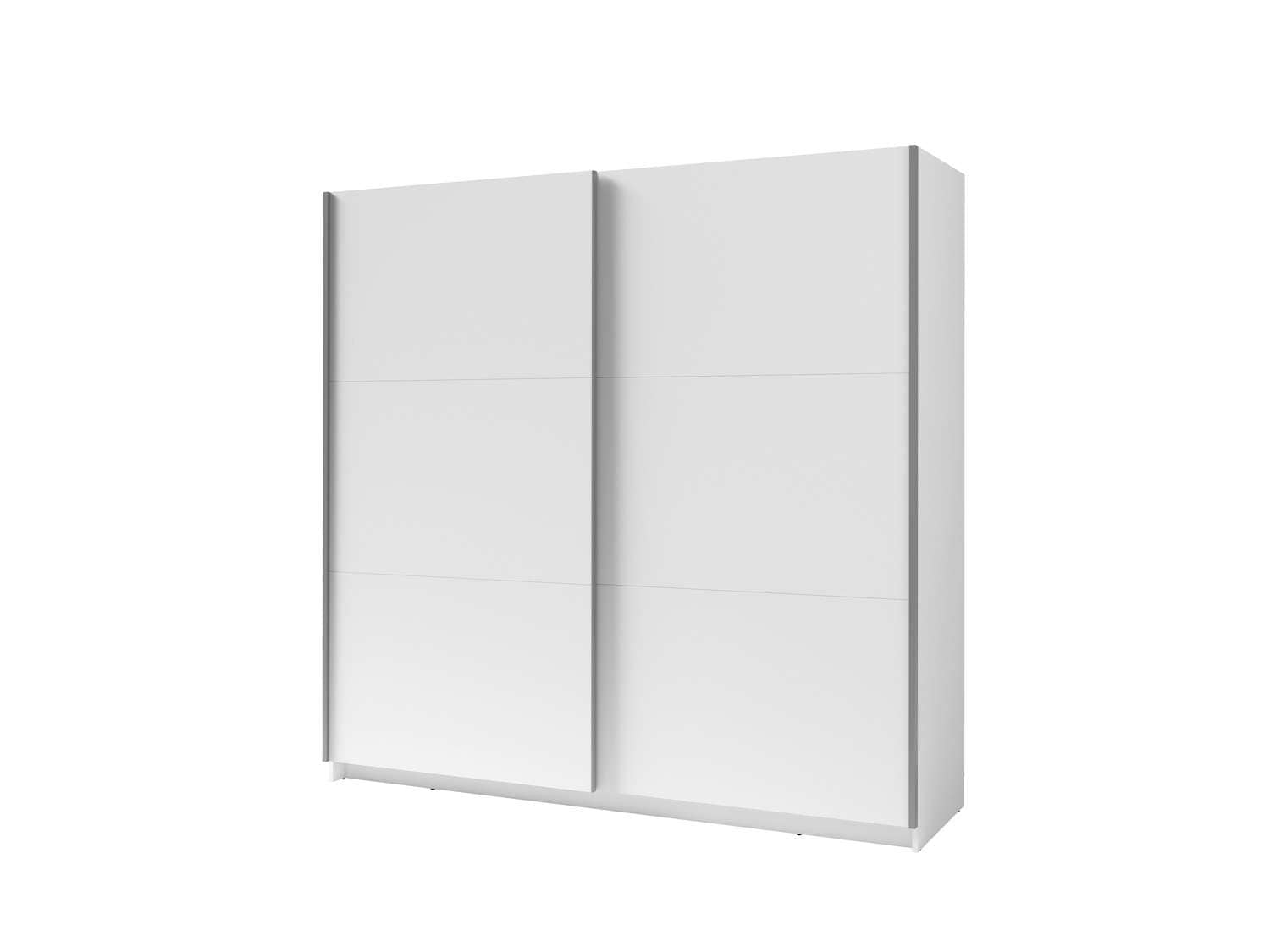 Home affaire Kleiderschrank »Kleiderschrank Fresno mit 5 Einlegeböden und Kleiderstange« Garderobe mit 2 Schwebetüren, B/H/T 150/207/62 cm