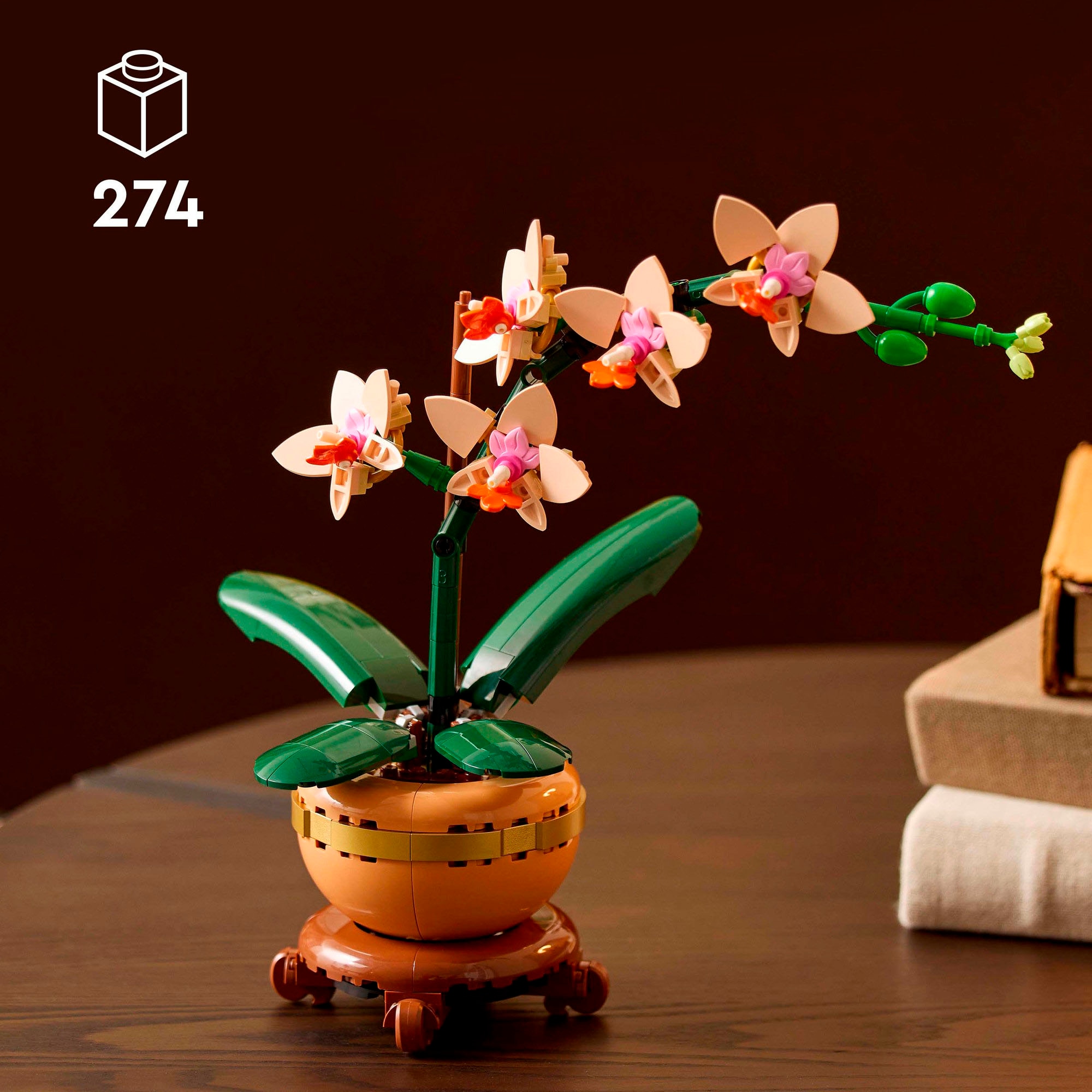 LEGO® Konstruktionsspielsteine »Mini-Orchidee (10343), LEGO Botanicals« Made in Europe