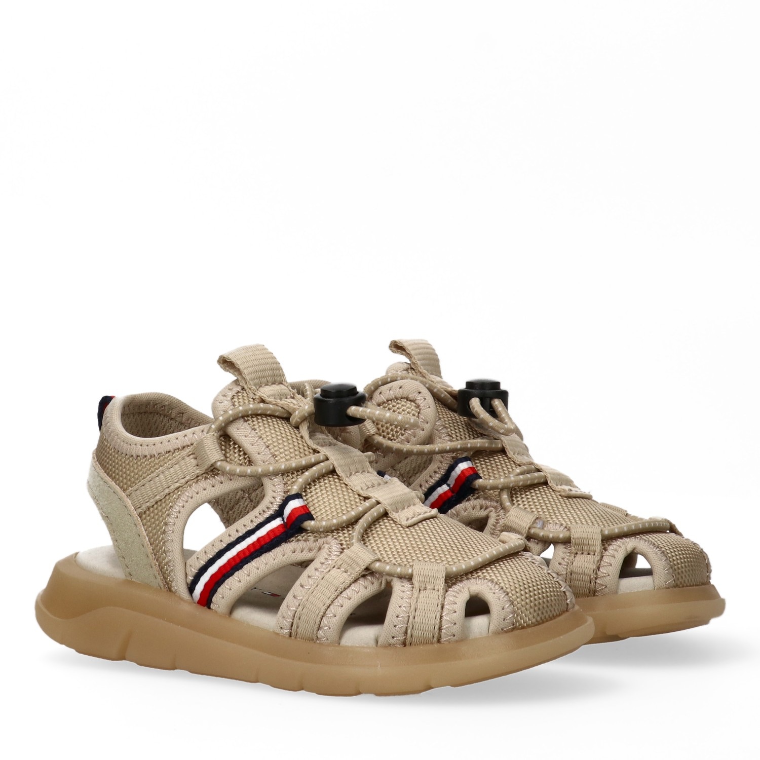 Tommy Hilfiger Sandale  Trekking Schuh, Sommerschuh mit praktischem Schnellverschluss