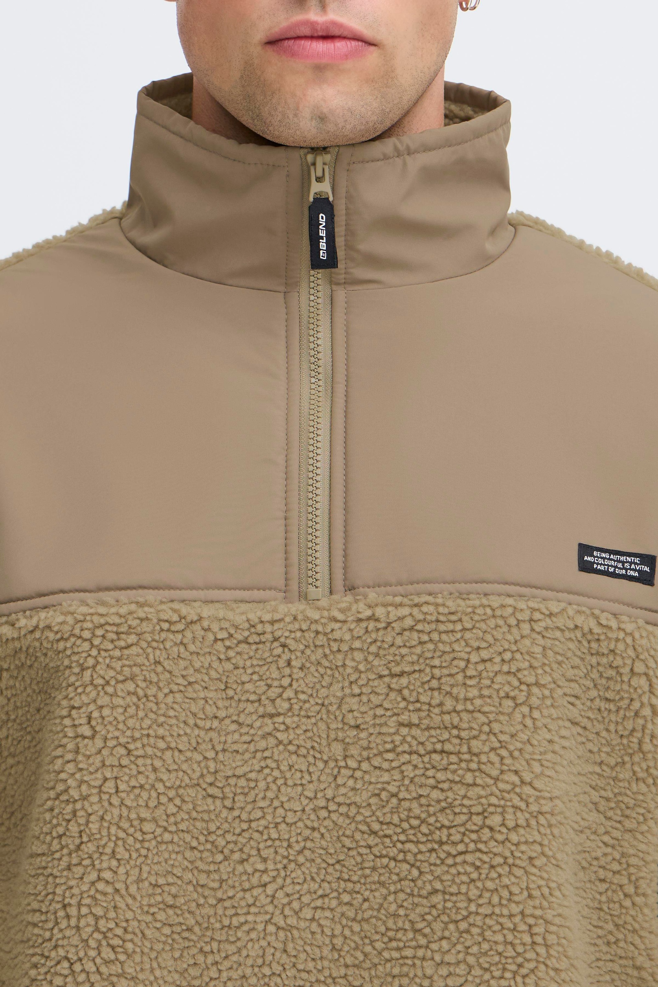 Blend Pull en polaire »BHTORTEX«, fibre synthétique, coupe régulière
