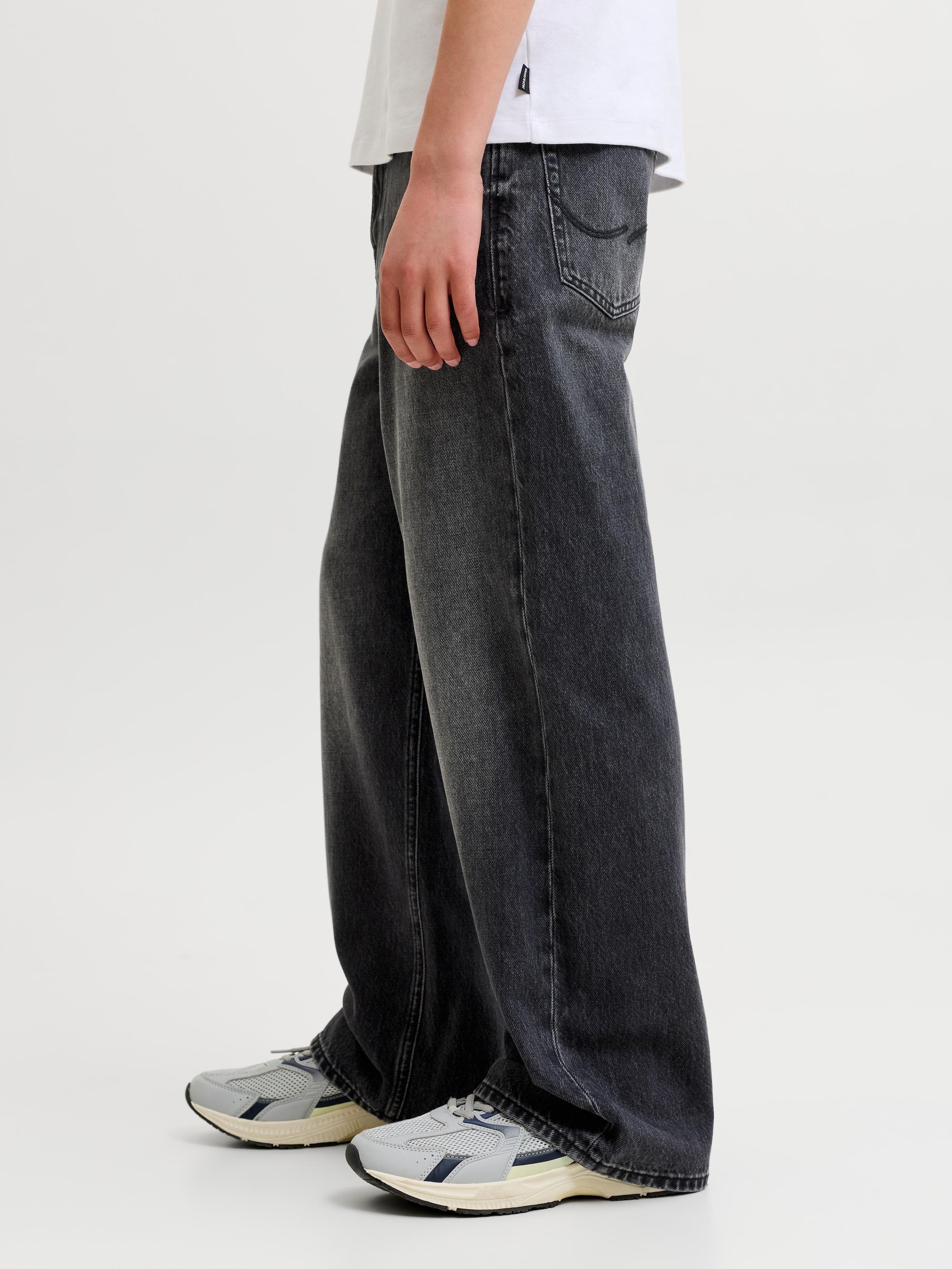 Jack & Jones Junior Weite Jeans »JJIDAVE JJORIGINAL ST 361 SN JNR« Baumwolle, weit