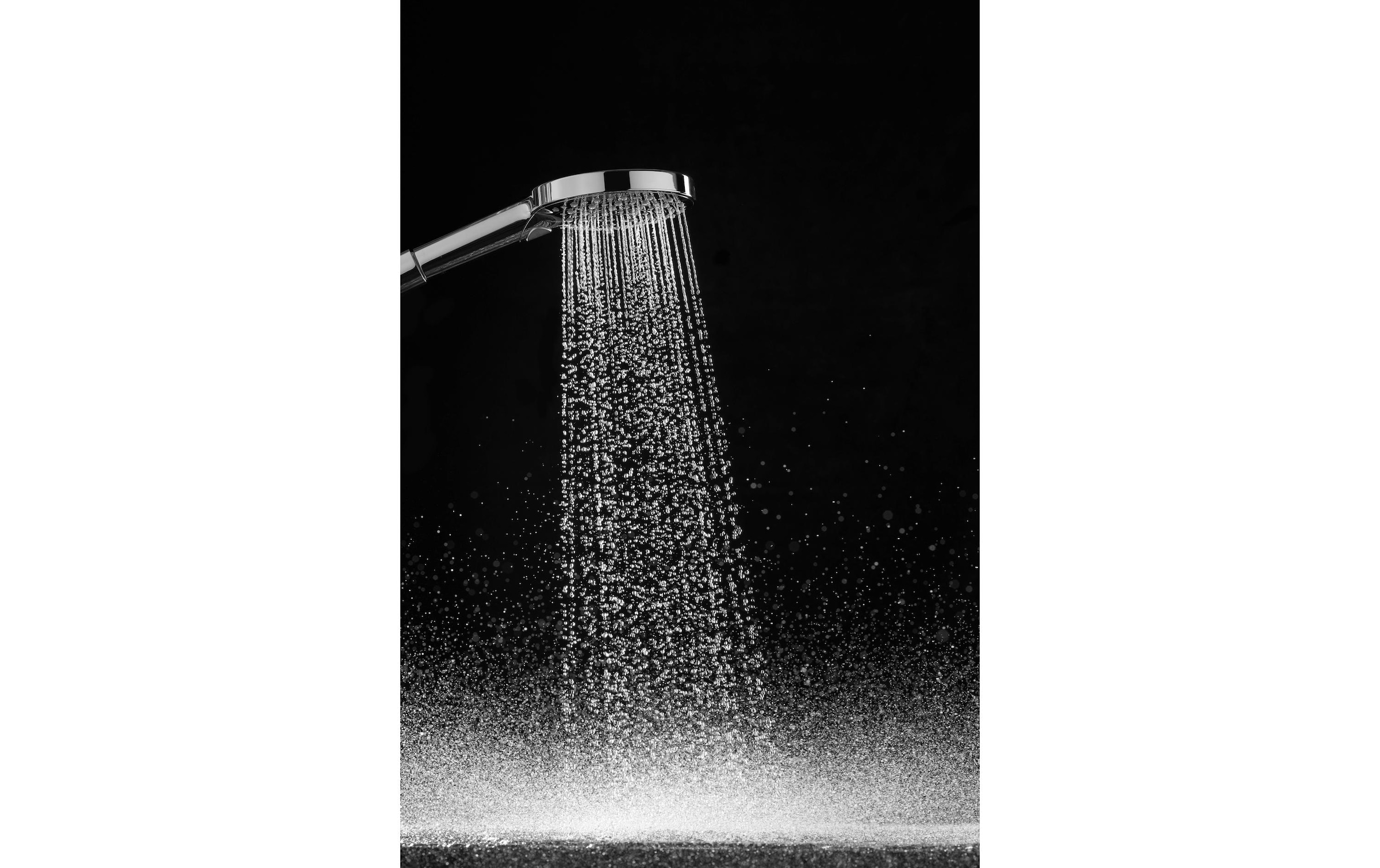 hansgrohe Douchette à main »Raindance Select S« 12 cm, 3 types de jets PowderRain, chrome