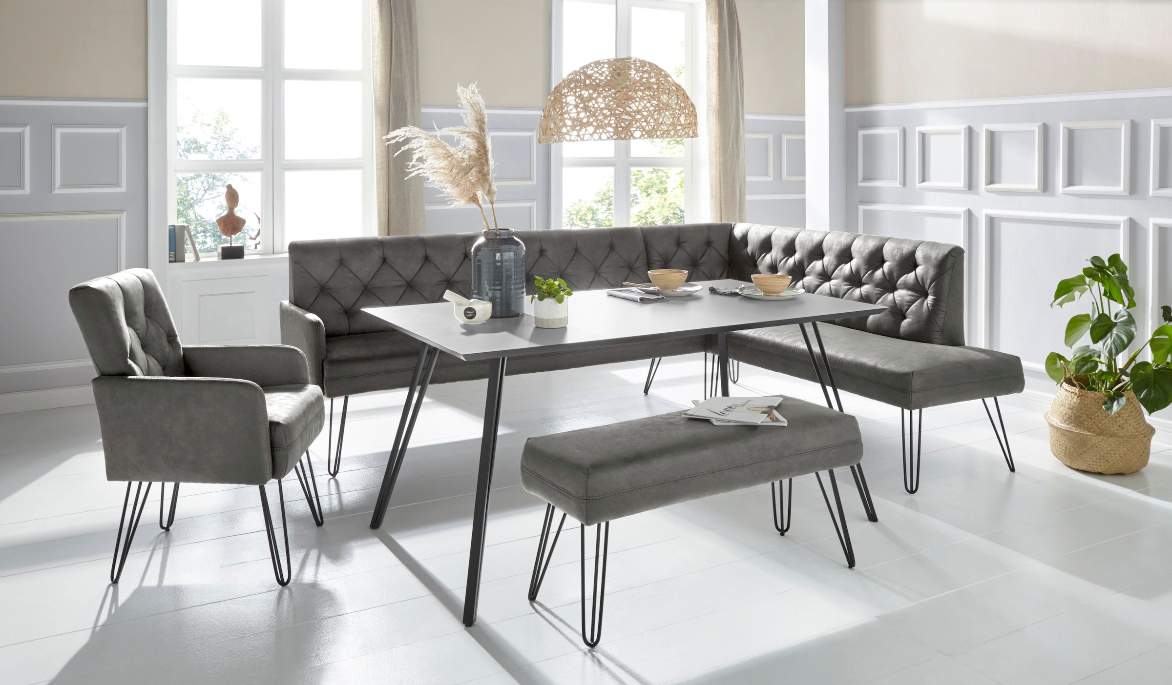 exxpo - sofa fashion Banc »Doppio« Frei im Raum stellbar