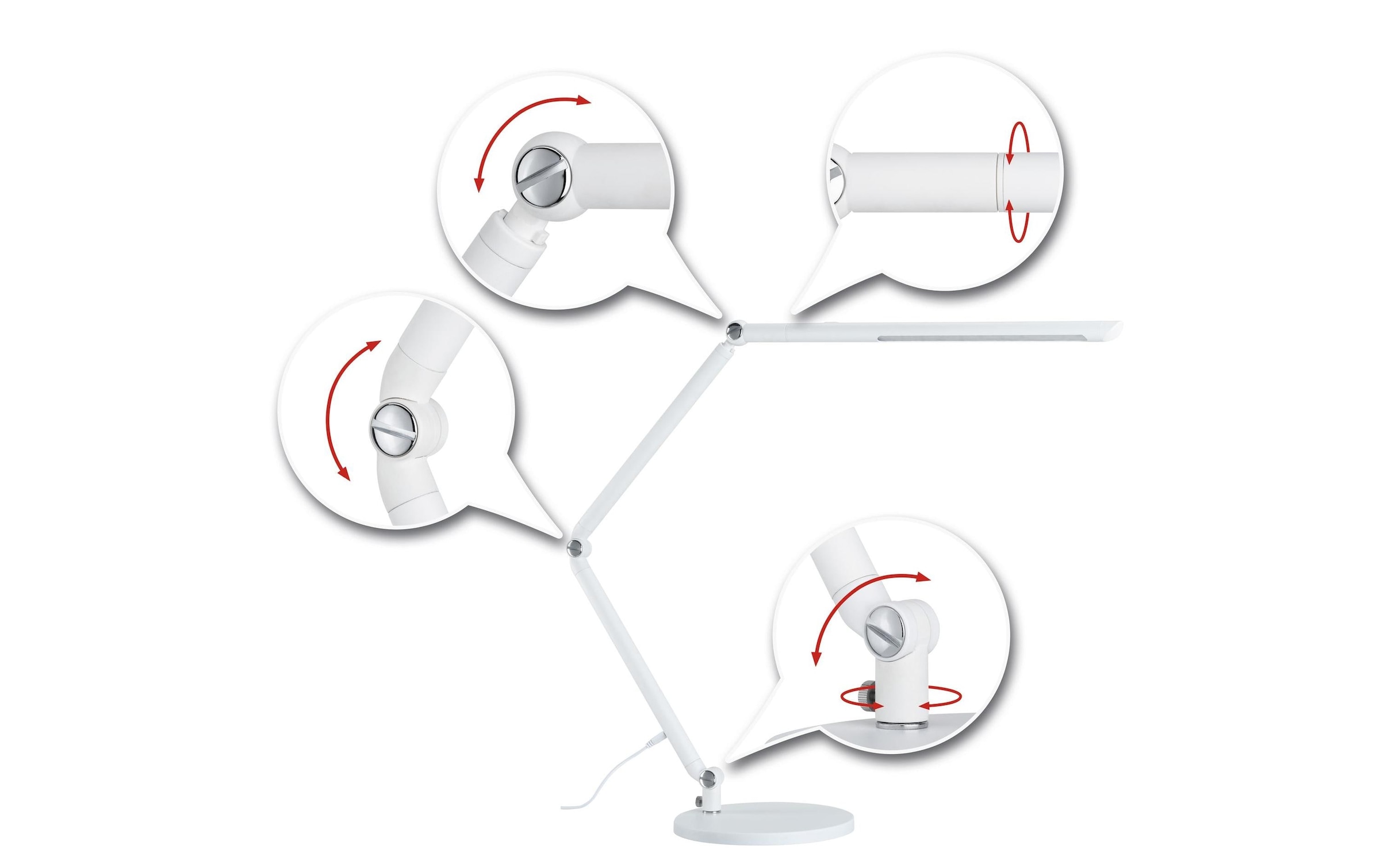 Paulmann Lampe de table »FlexBa«