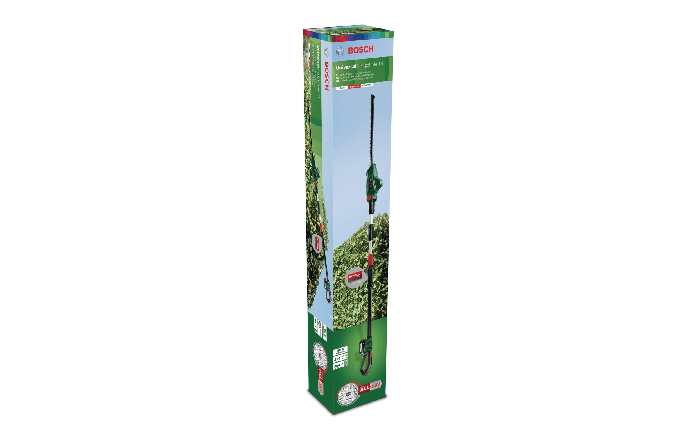 BOSCH Taille-haies télescopique »Bosch Teleskop-Heckenschere UniversalHedglePole 18V, 2.5Ah« ()