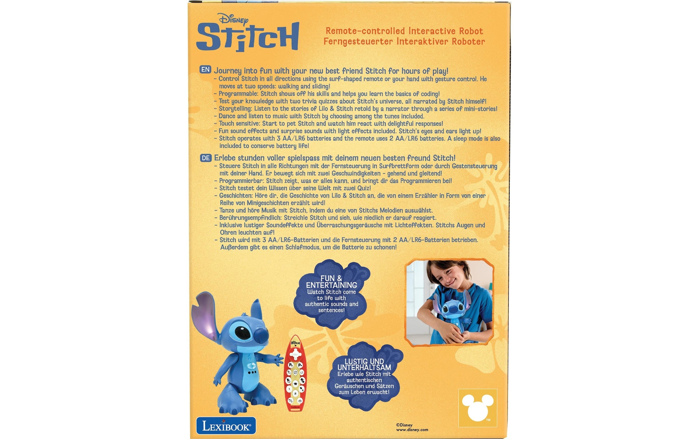 Lexibook® Animal robot »Stitch«