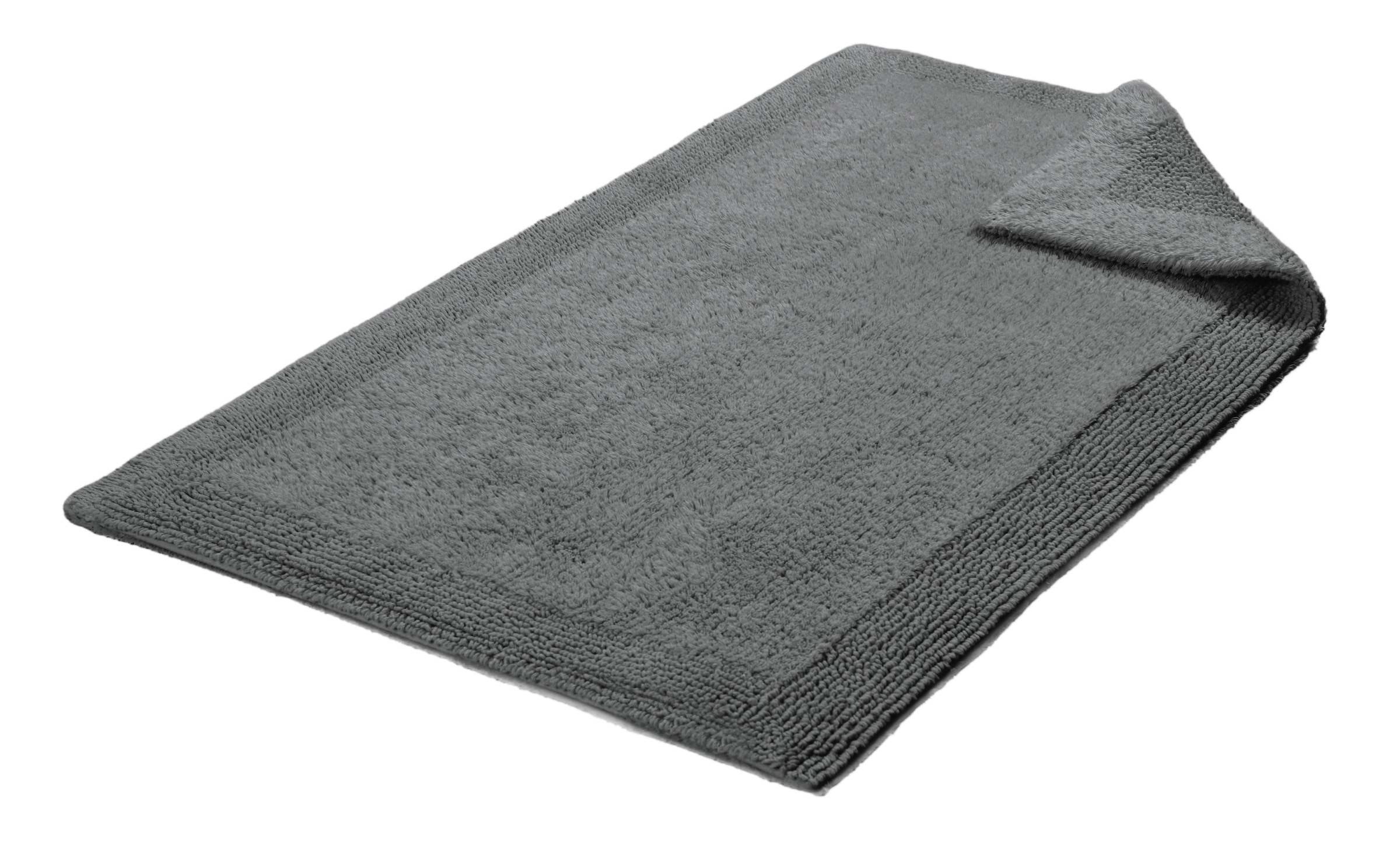 GOODproduct Tapis de bain »Kapra, Badvorleger, Badezimmer Teppich« Höhe 14 mm mit Bordüre, Badteppich, Badematte, Baumwolle
